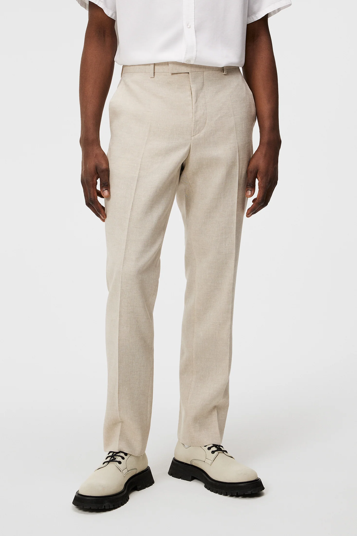 Lois Super Linen Pants / Moonbeam - Image 2