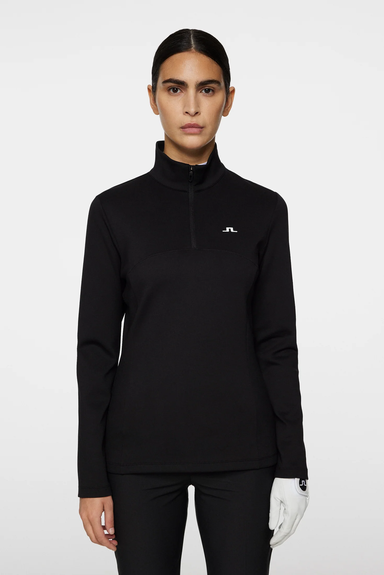 Lorelei Quarter Zip Mid Layer / Black - Image 3