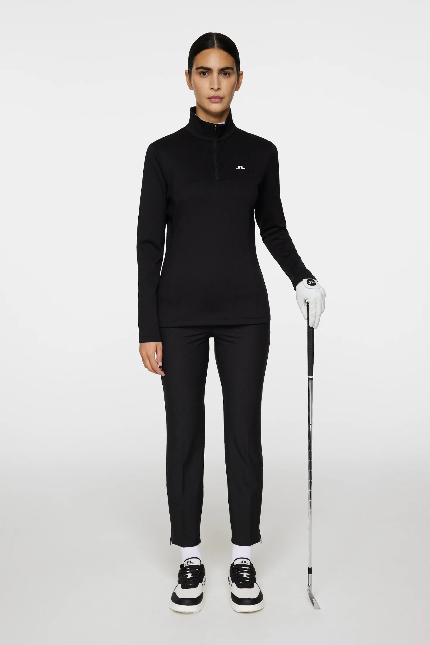 Lorelei Quarter Zip Mid Layer / Black - Image 5
