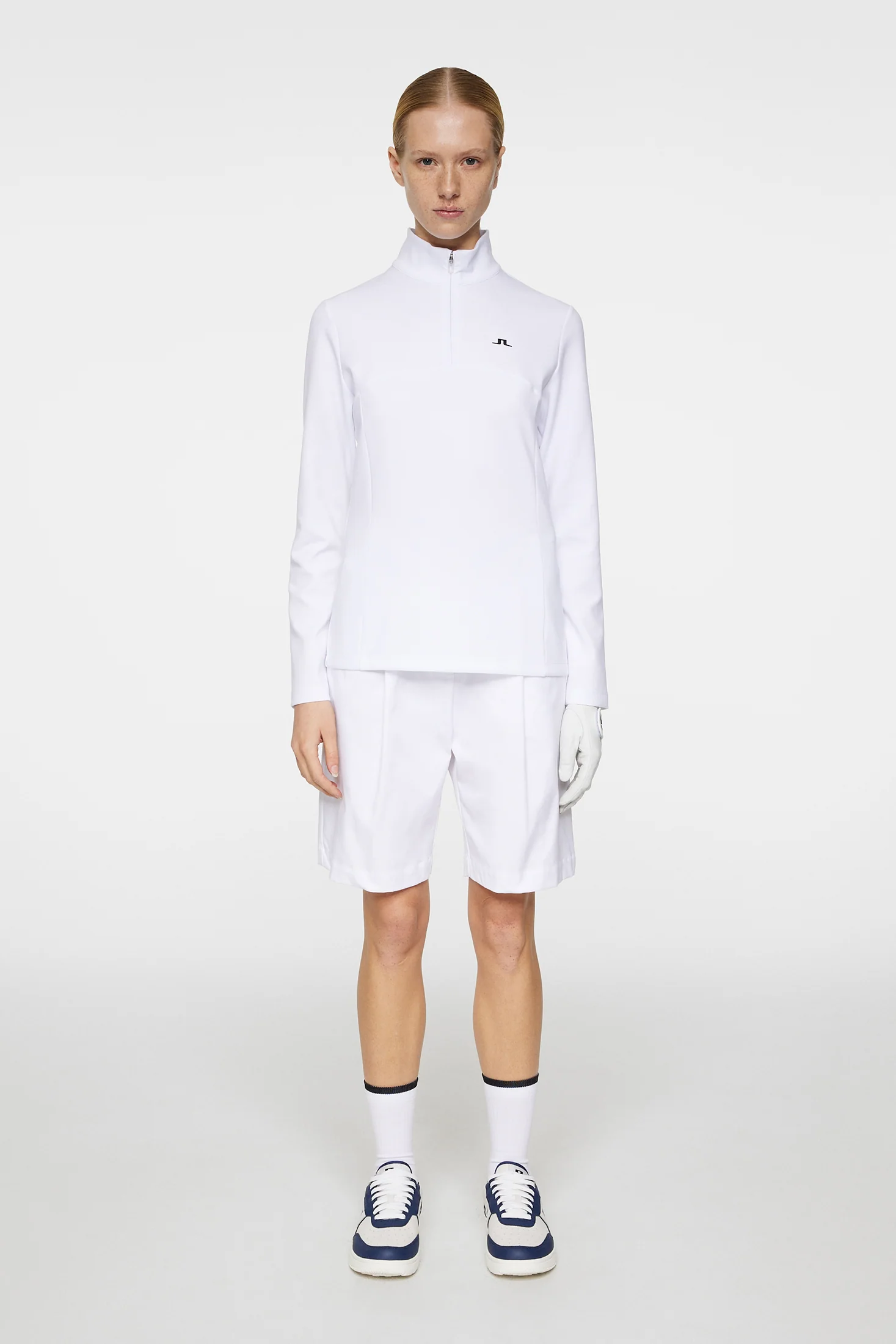 Lorelei Quarter Zip Mid Layer / White - Image 5