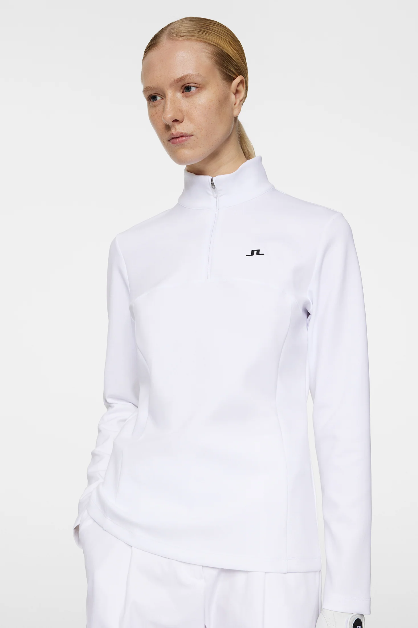 Lorelei Quarter Zip Mid Layer / White - Image 6