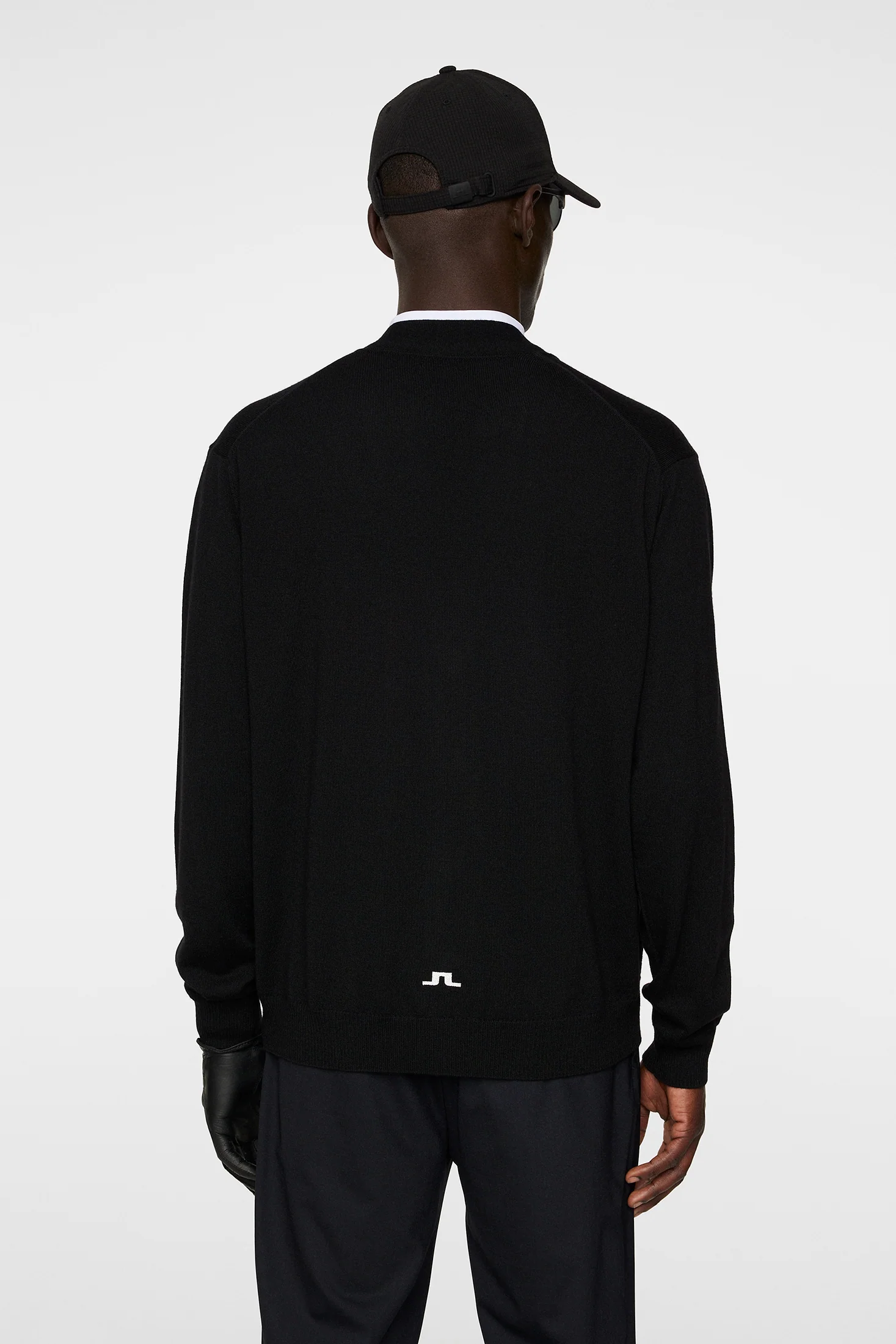 Lucas Knitted Cardigan / Black - Image 3