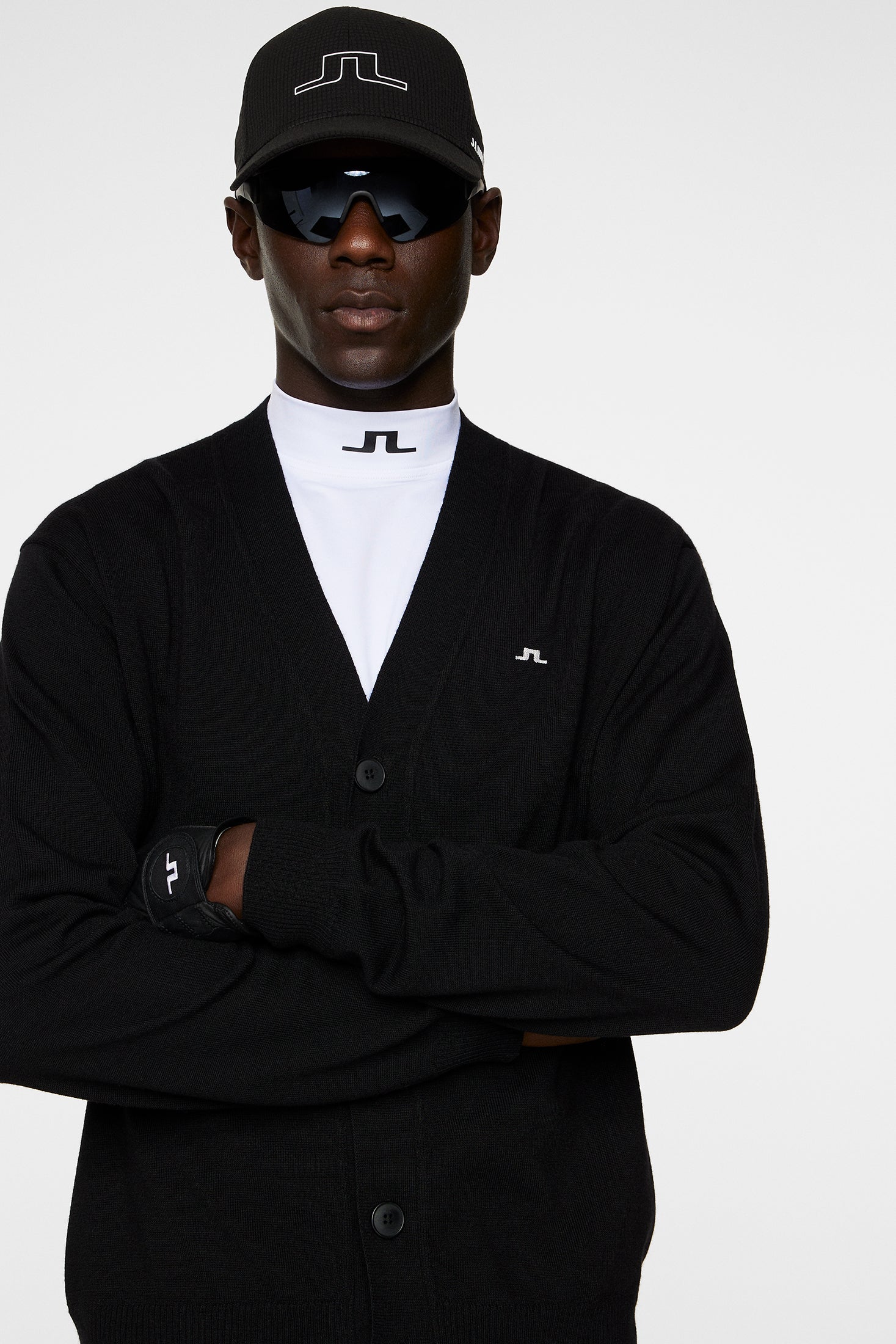 Lucas Knitted Cardigan / Black - Image 5