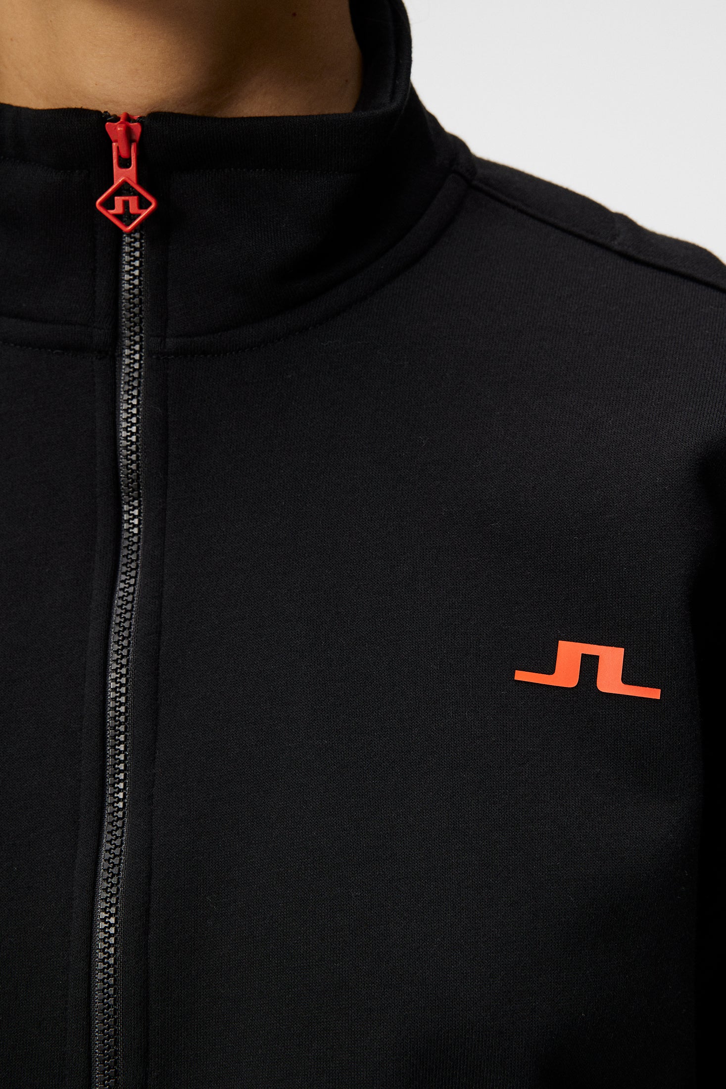 Lucia Zip Mock Neck / Black - Image 6