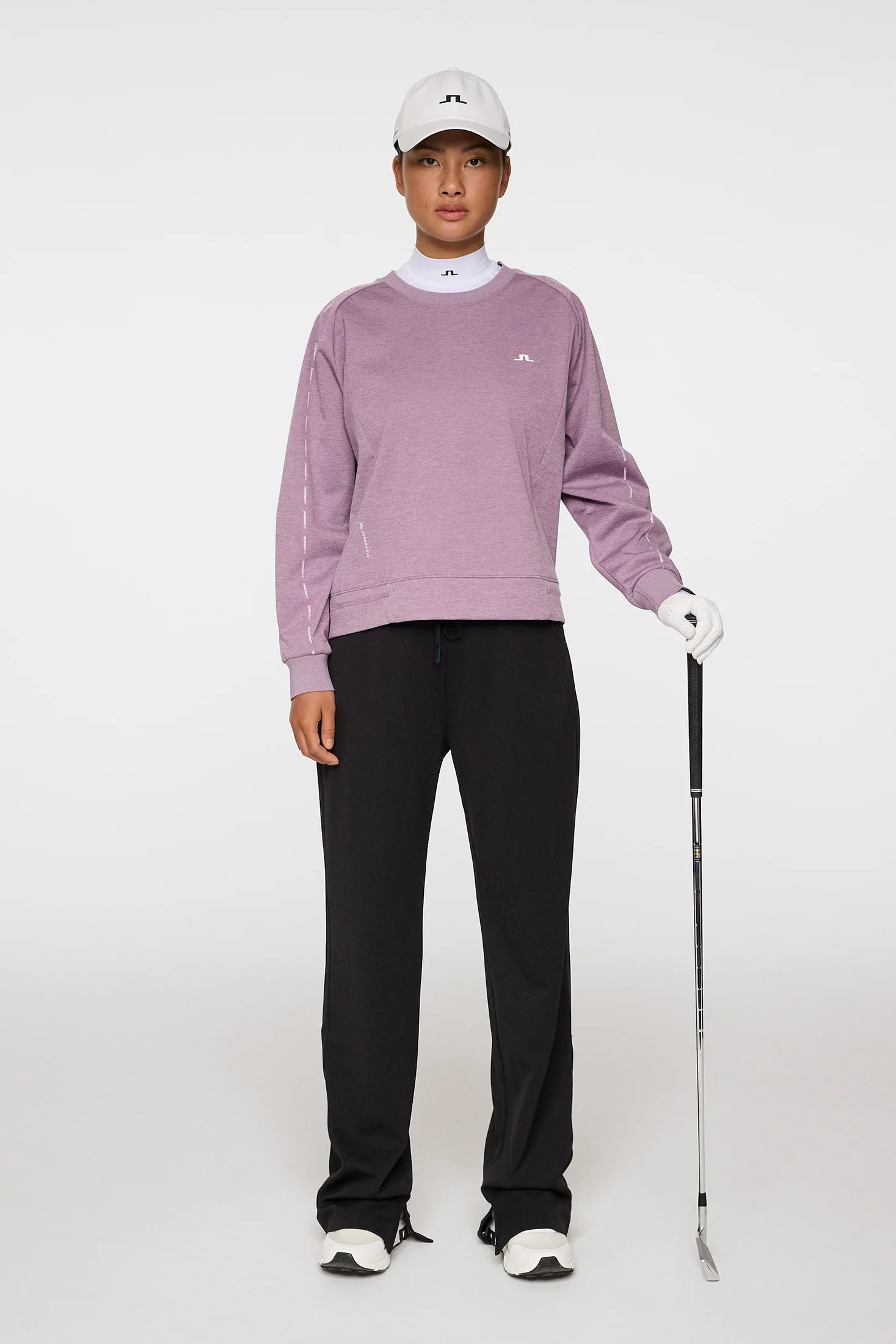 Lucy Windblock Sweatshirt / Very Grape Melange - Image 4