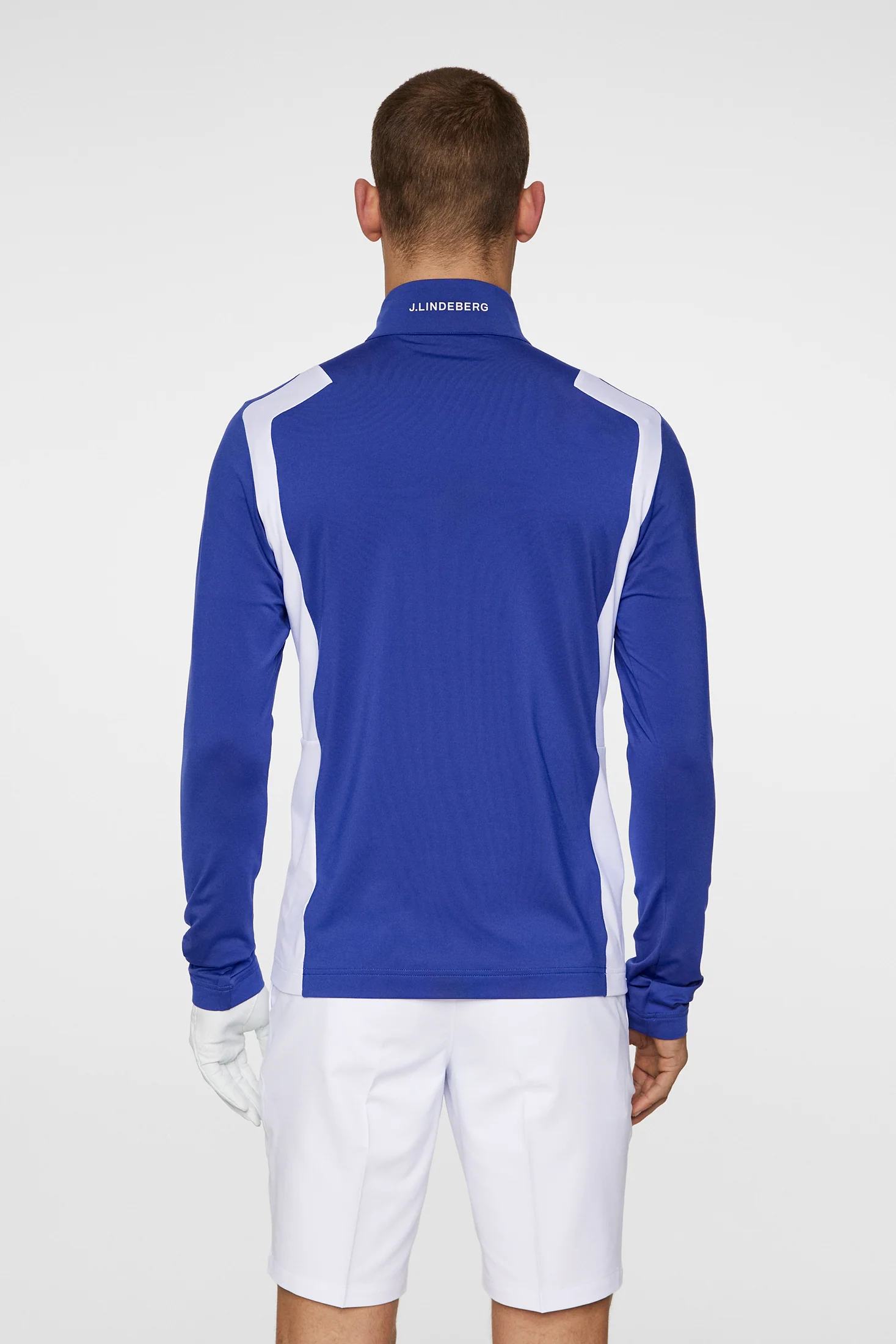 Lukas Quarter Zip Mid Layer / Clematis Blue - Image 3