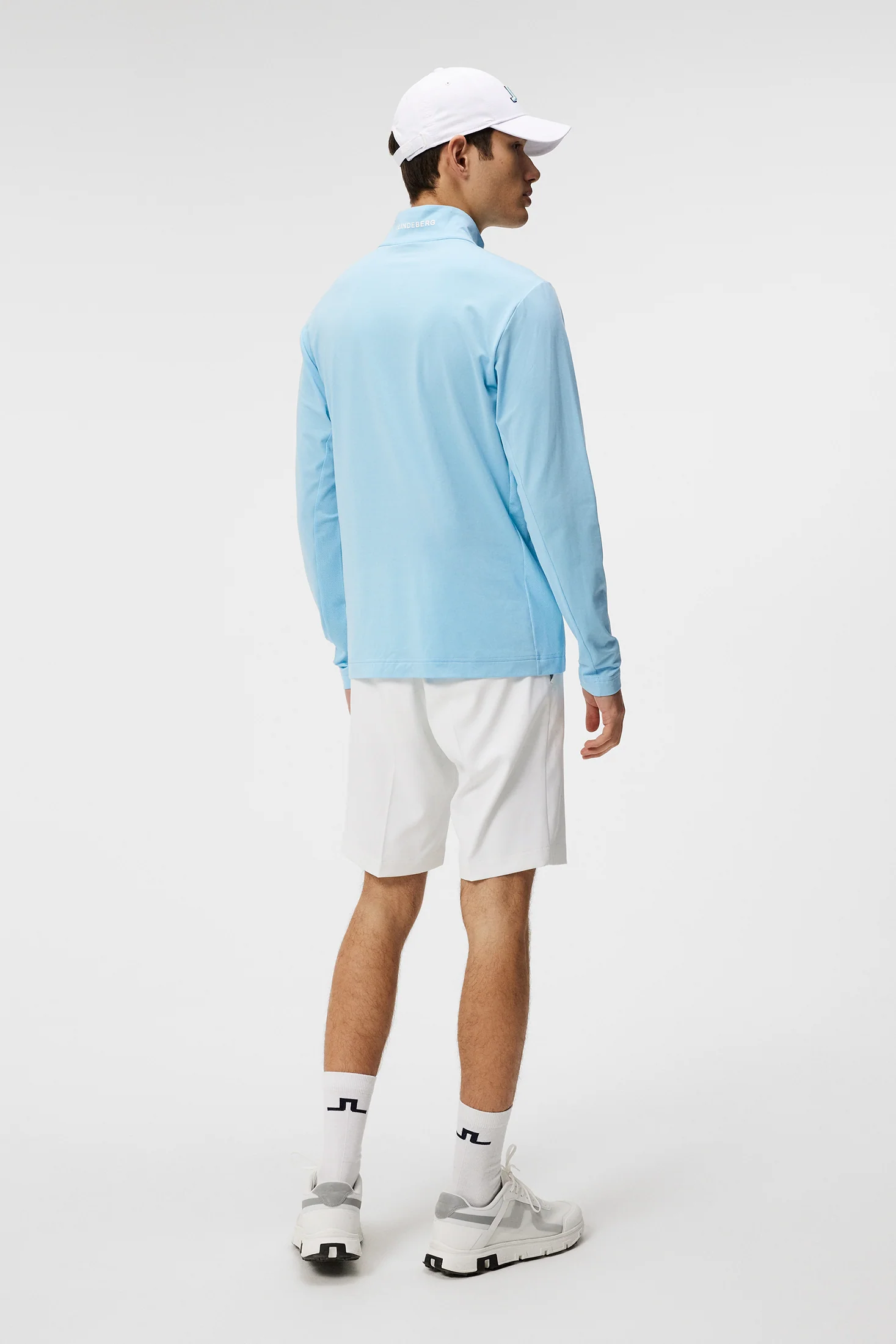 Luke Quarter Zip Mid Layer / Baltic Sea - Image 3