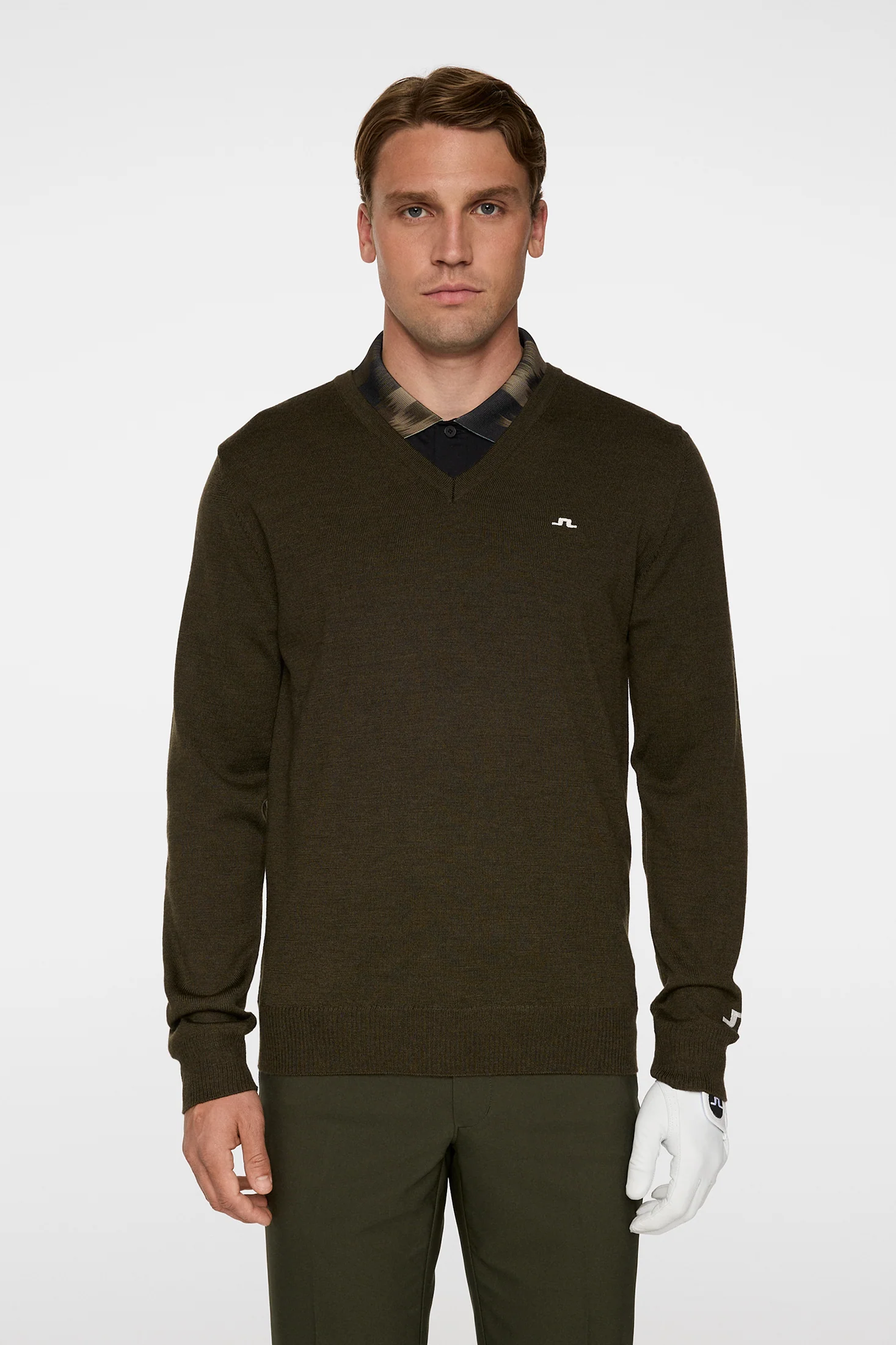 Lymann Knitted Sweater / Forest Green - Image 2