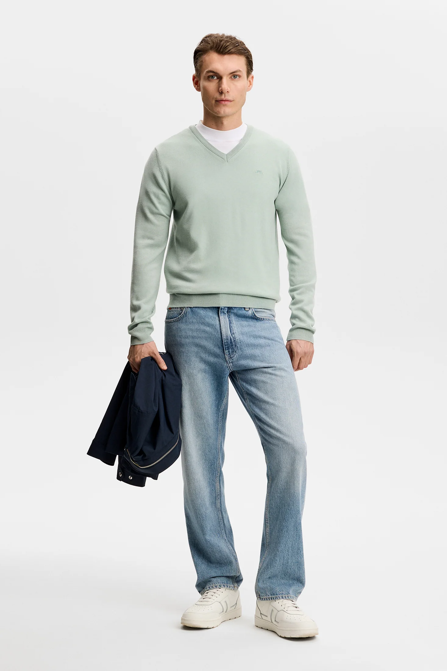 Lymann Knitted Sweater / Jadeite - Image 4