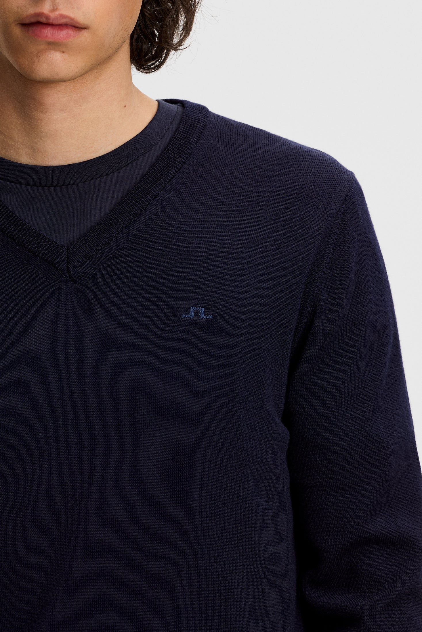 Lymann Knitted Sweater / JL Navy - Image 5