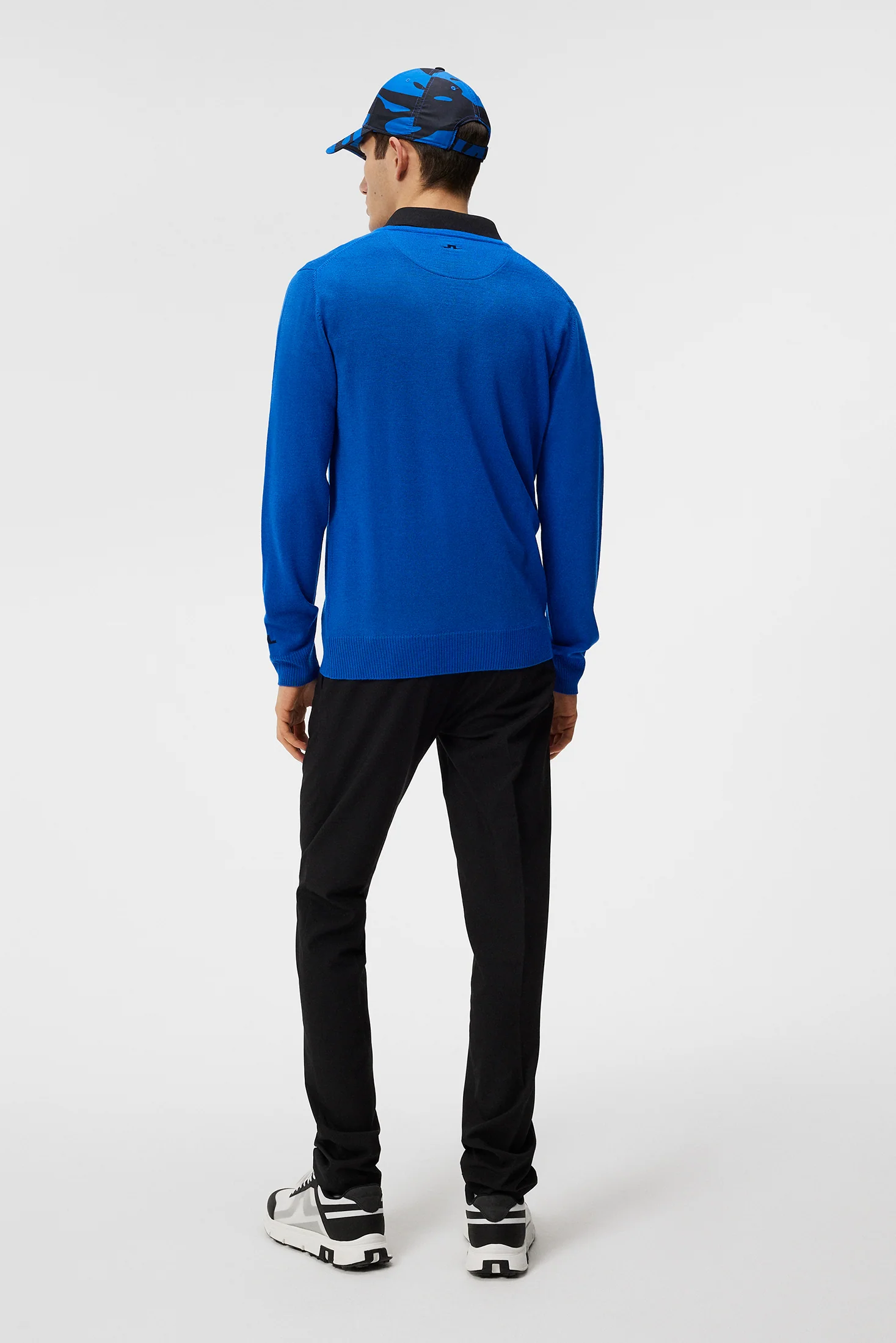 Lymann Knitted Sweater / Nautical Blue - Image 3