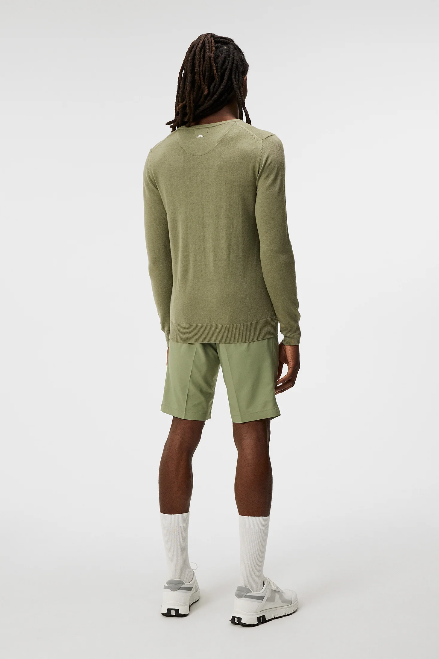 Lymann Knitted Sweater / Oil Green - Image 3