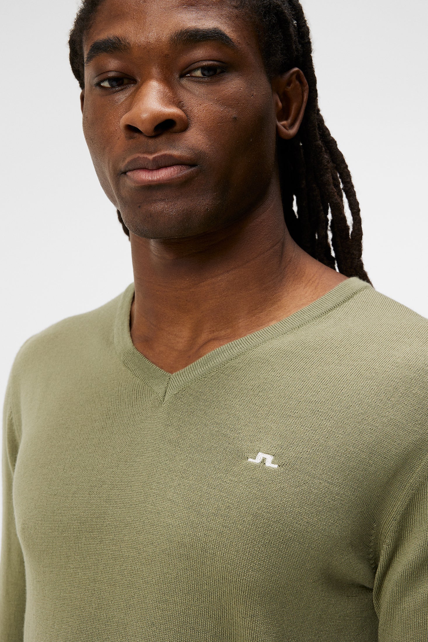 Lymann Knitted Sweater / Oil Green - Image 5