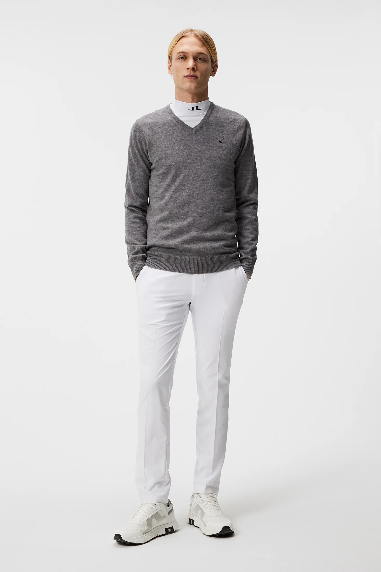 Lymann-True Merino / Grey Melange - Image 5