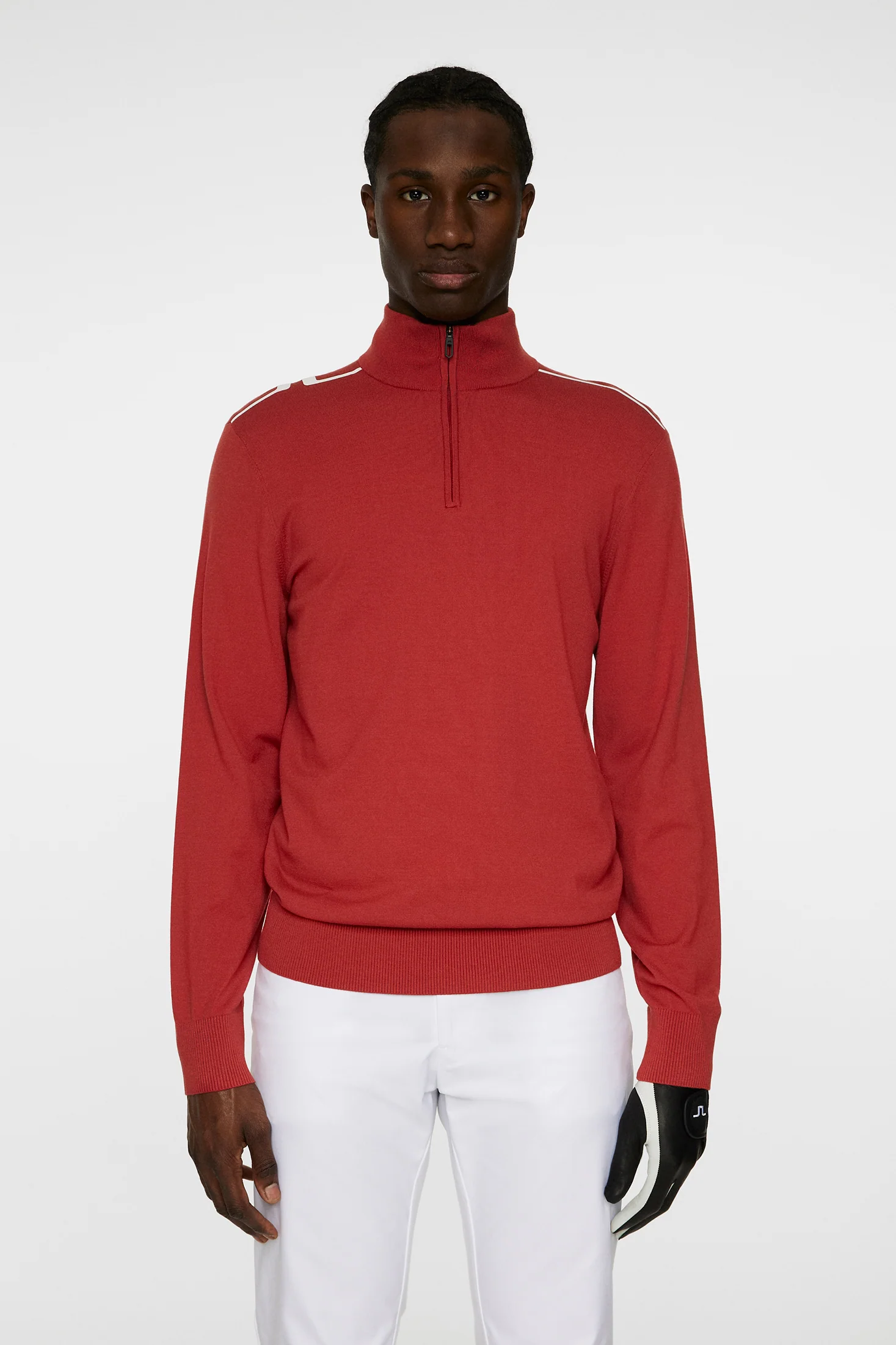 Mac Knitted Zip Sweater / Bossa Nova - Image 2