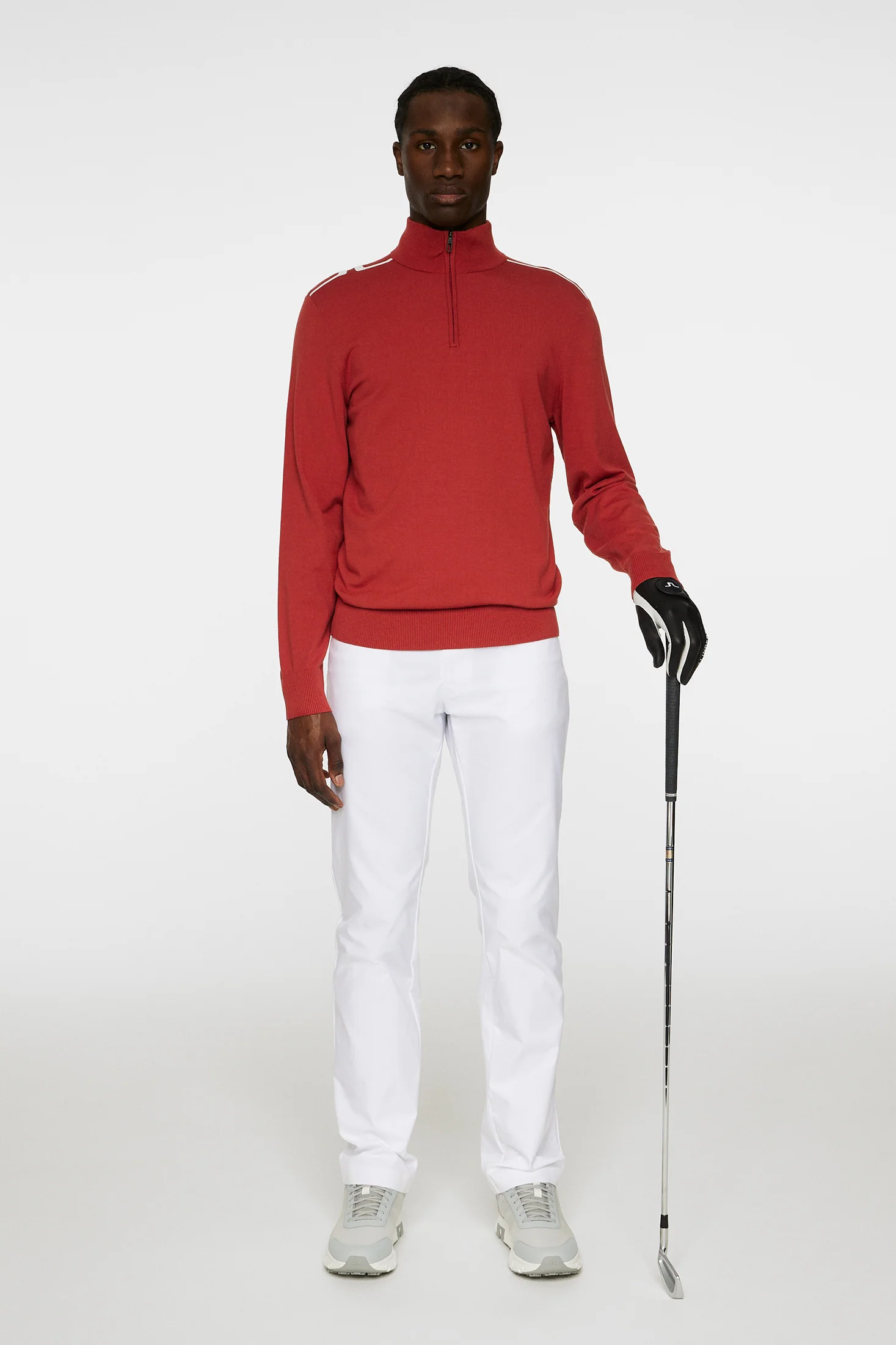 Mac Knitted Zip Sweater / Bossa Nova - Image 4