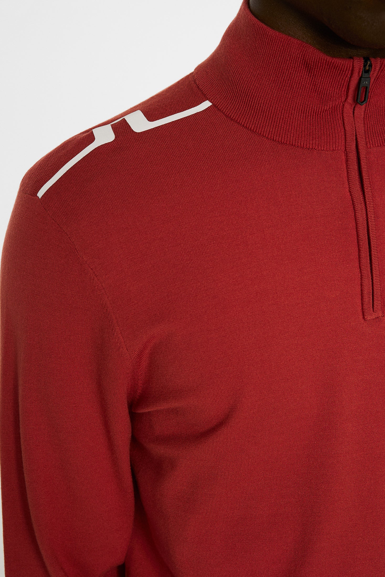 Mac Knitted Zip Sweater / Bossa Nova - Image 6