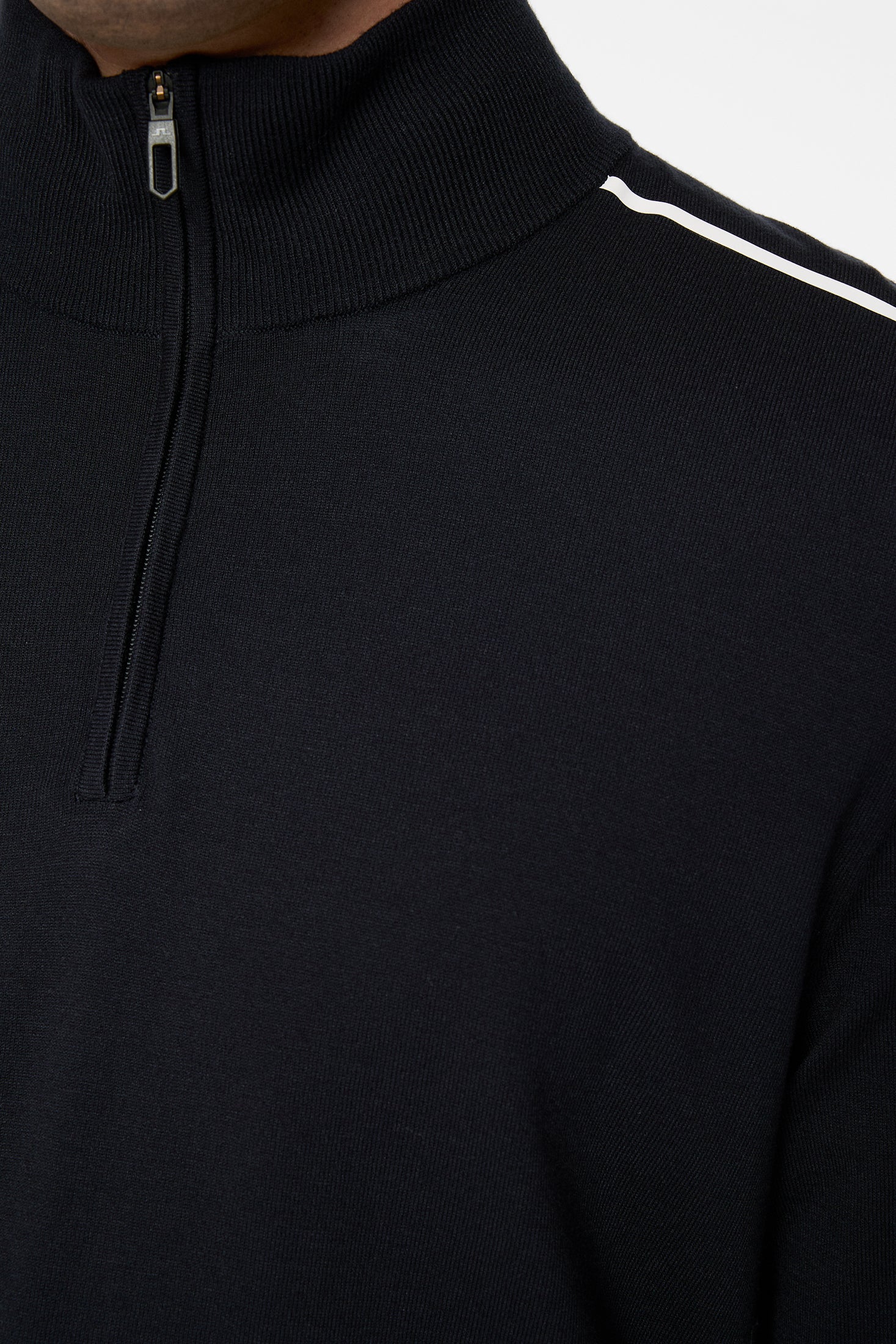 Mac Knitted Zip Sweater / JL Navy - Image 6