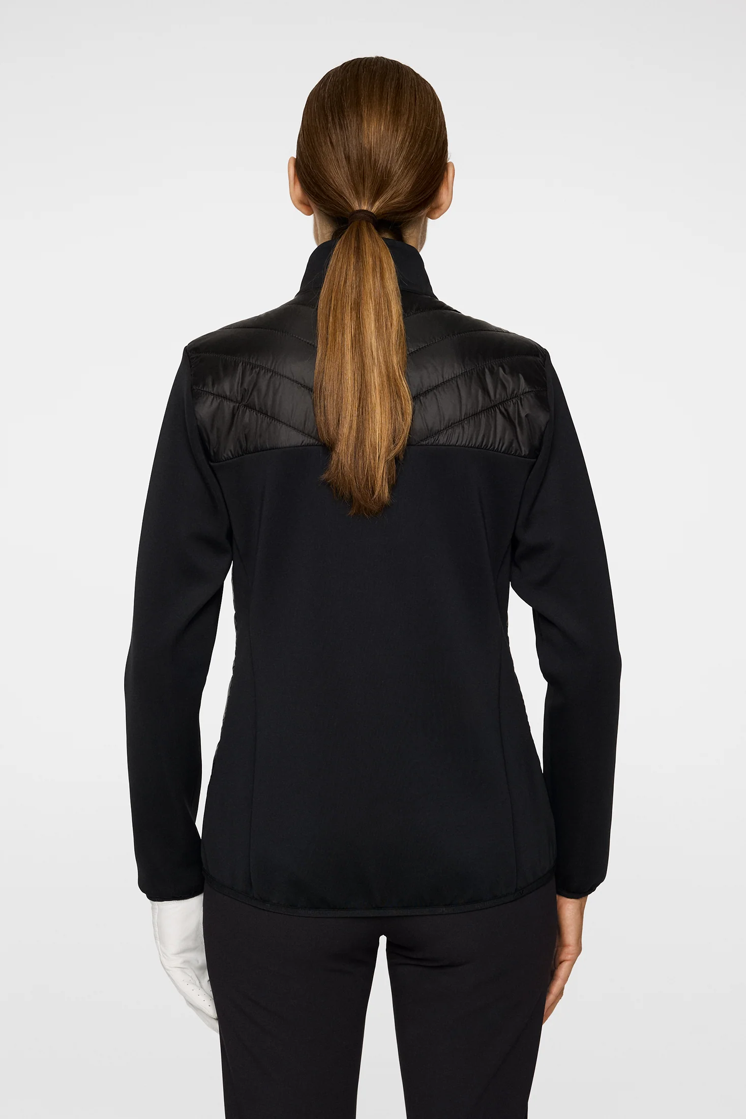 Madde Quilt Hybrid Jacket / Black - Image 3