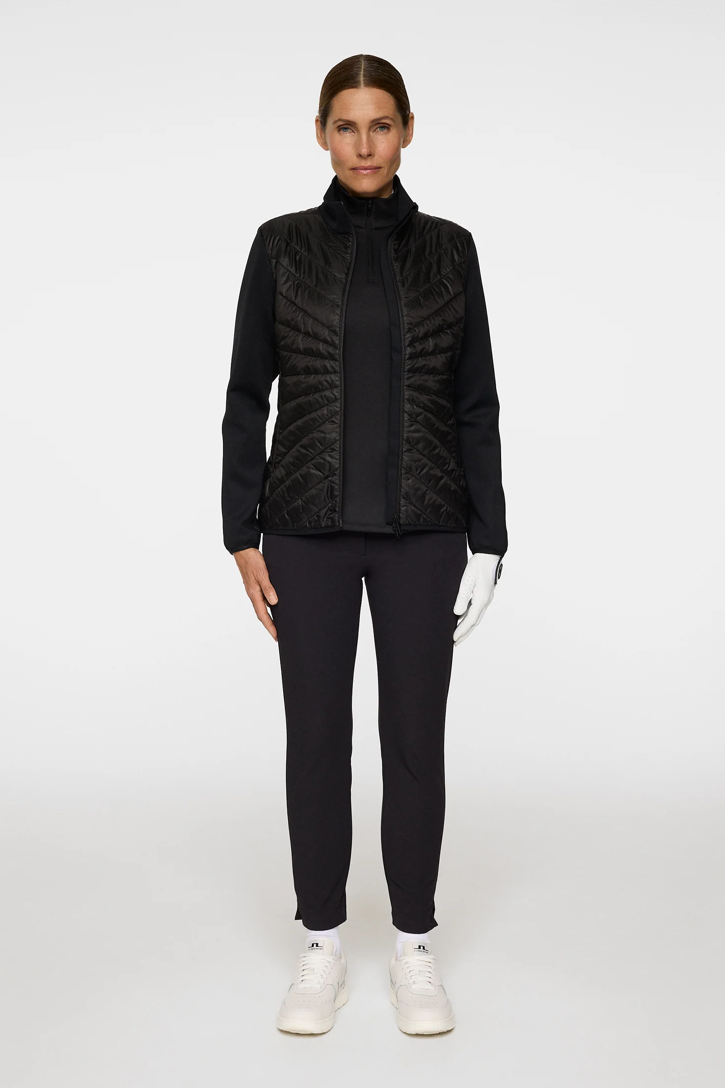 Madde Quilt Hybrid Jacket / Black - Image 4