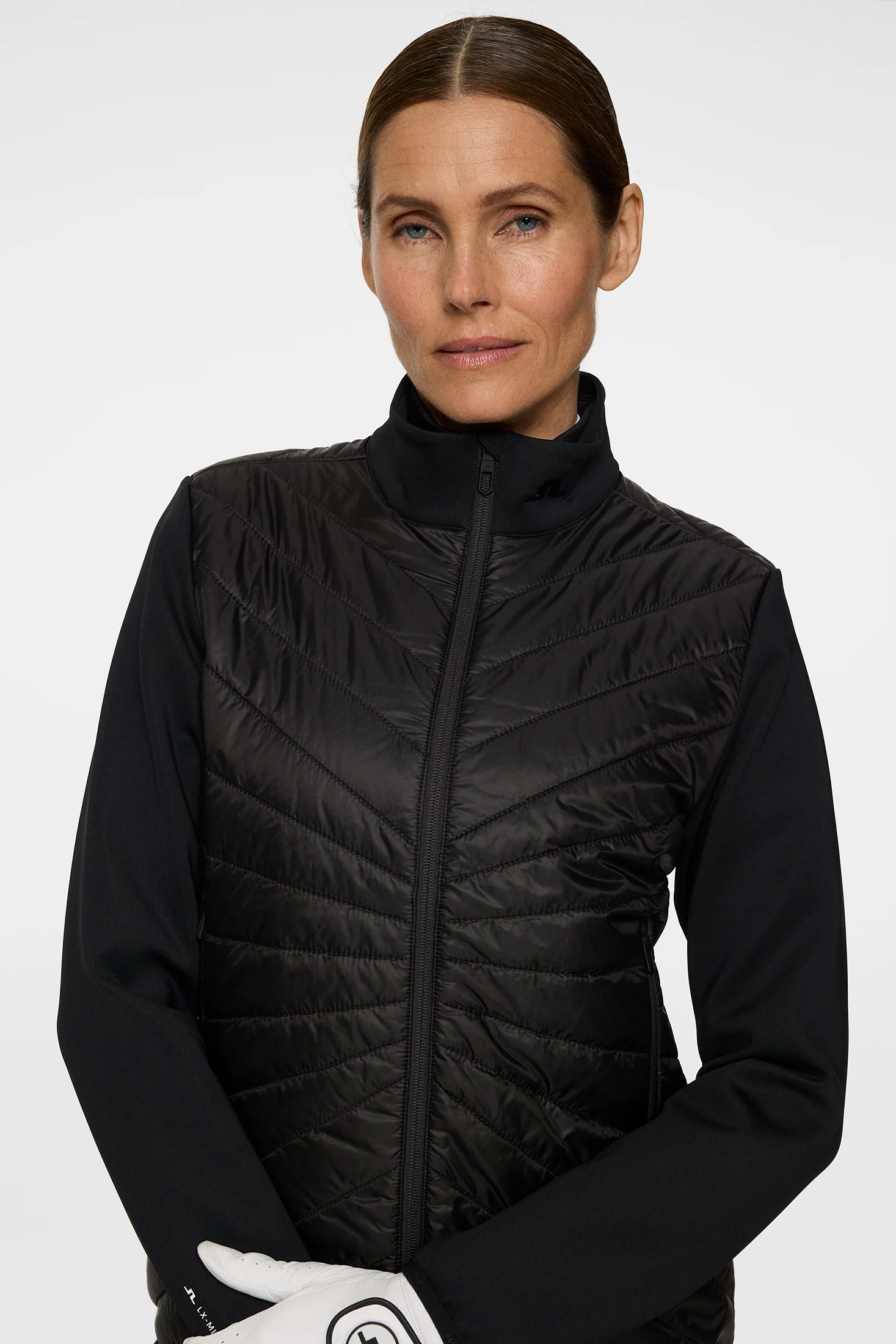Madde Quilt Hybrid Jacket / Black - Image 5