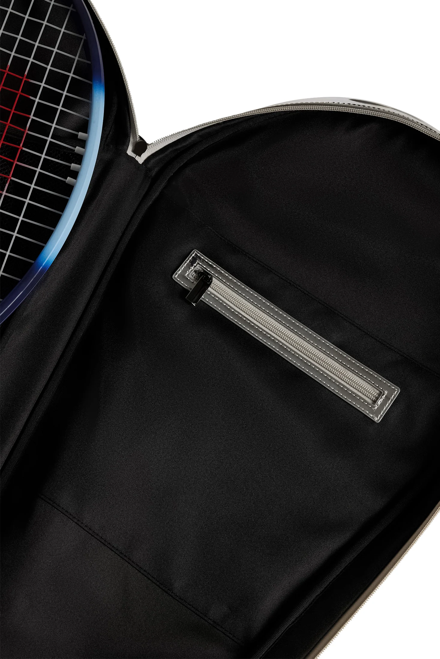 Madison  Silver Tennis Bag / Reflection - Image 4