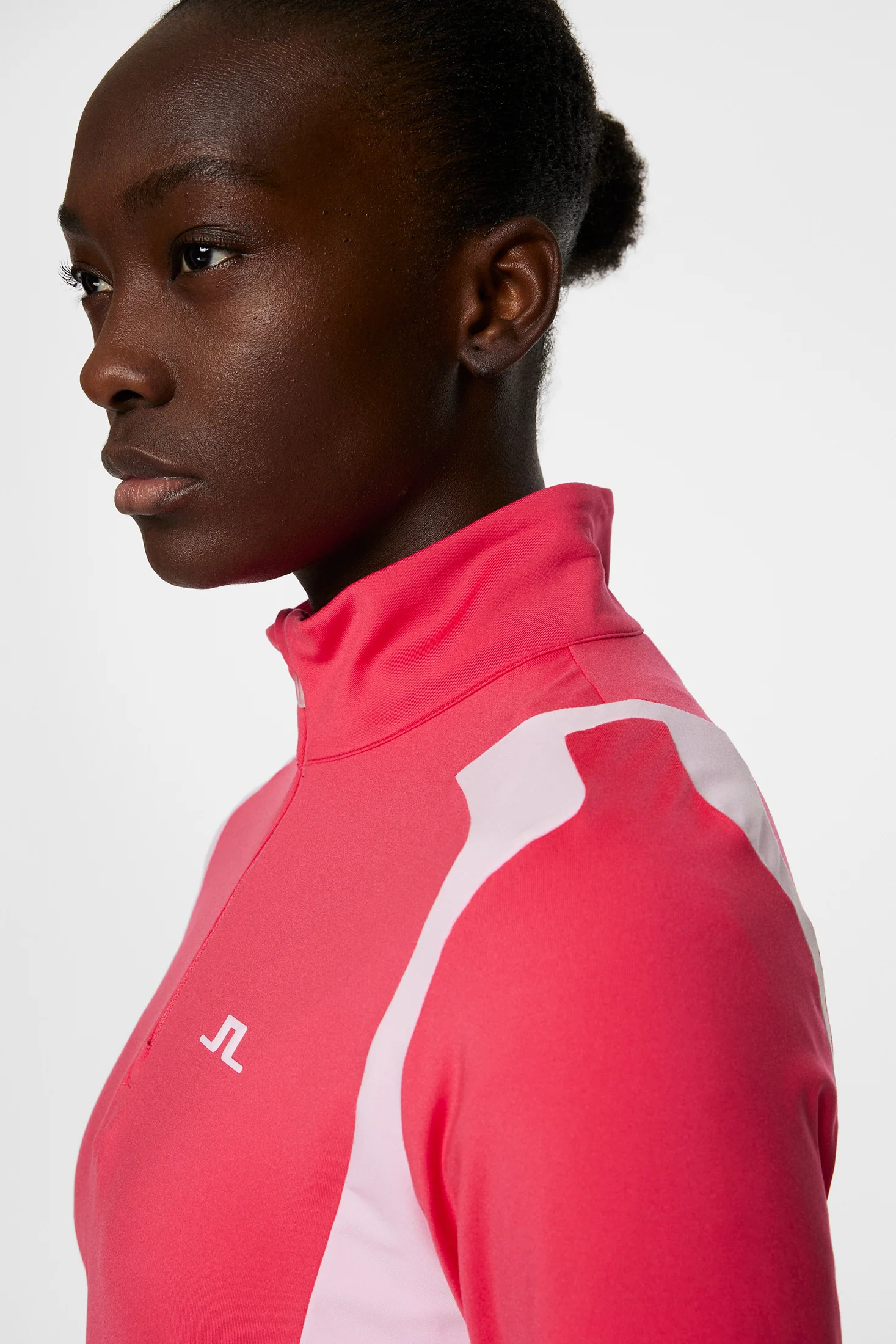 Mae Quarter Zip Mid Layer / Azalea - Image 5