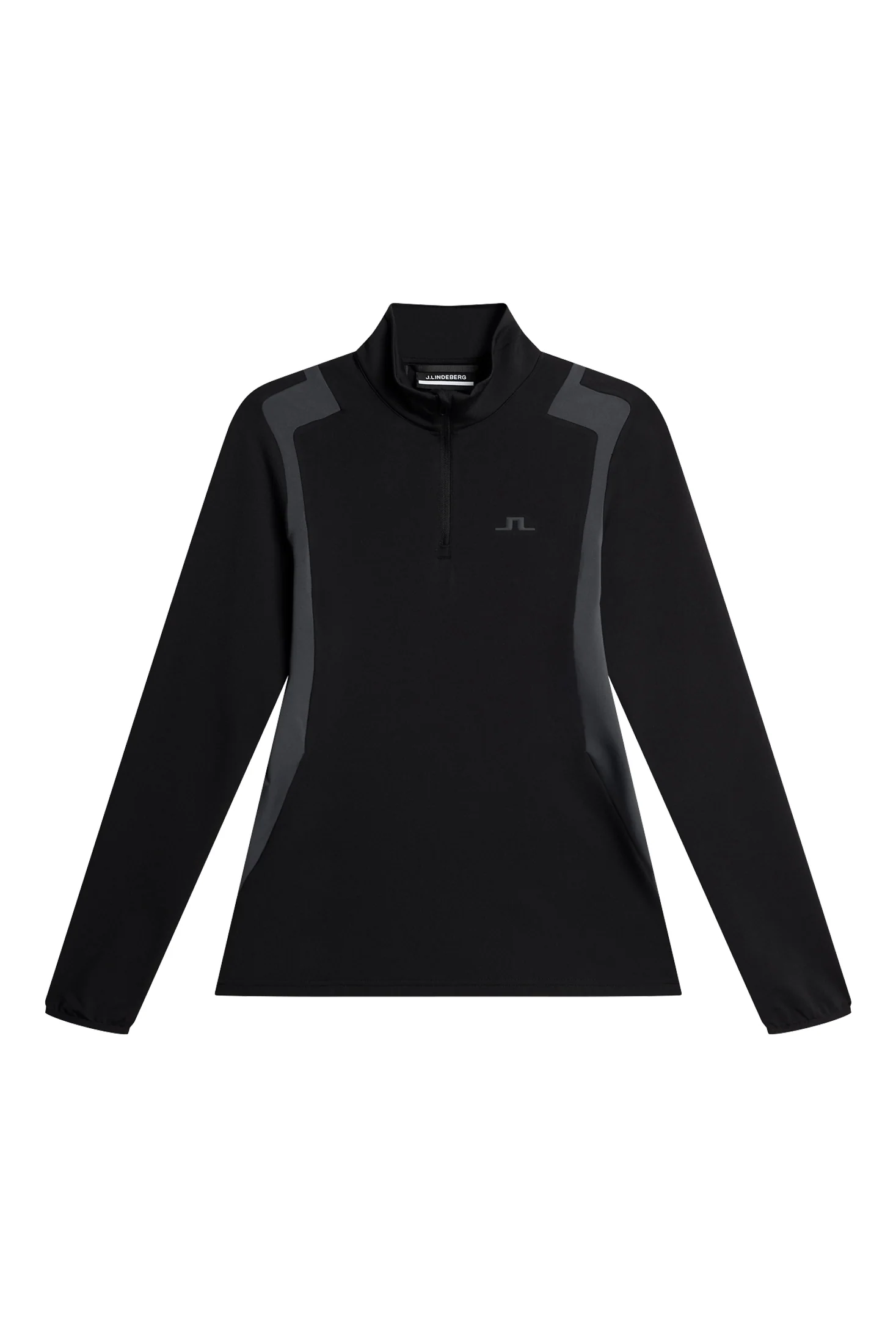 Mae Quarter Zip Mid Layer / Black