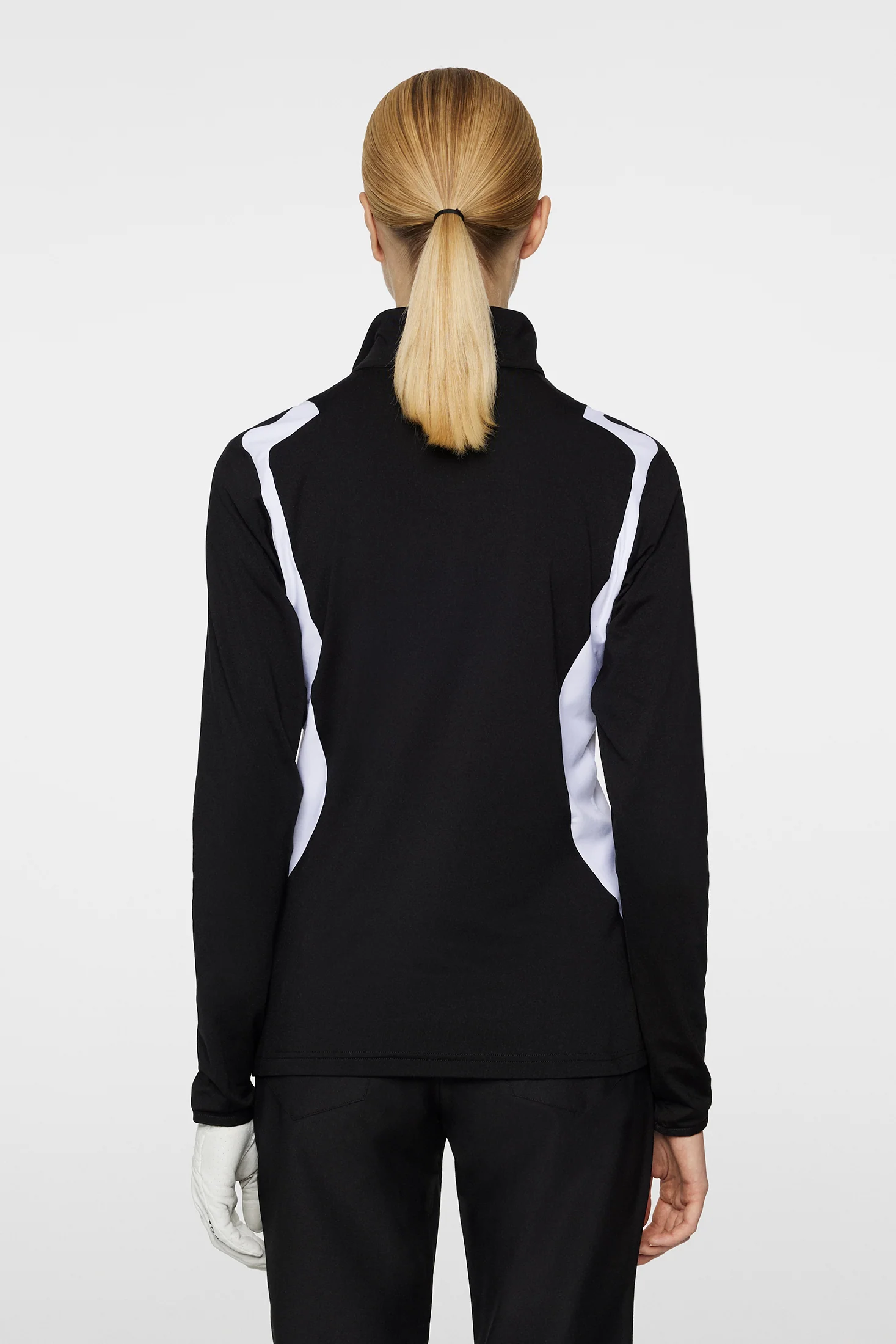 Mae Quarter Zip Mid Layer / Black - Image 3