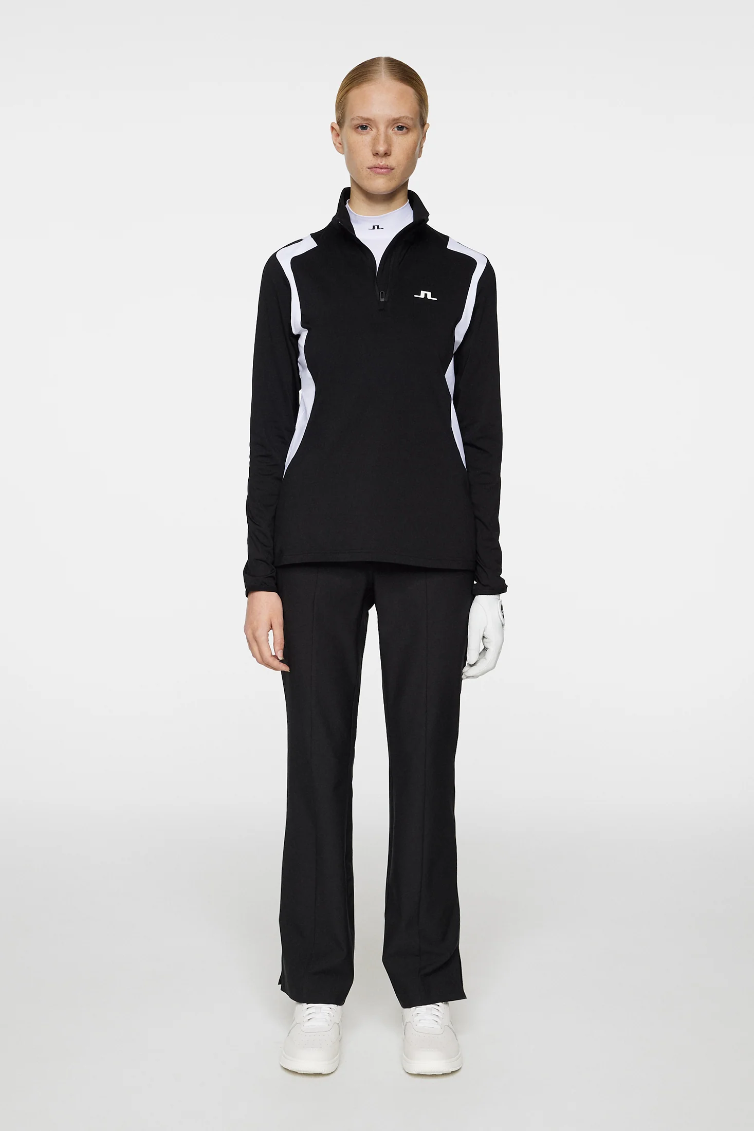 Mae Quarter Zip Mid Layer / Black - Image 4