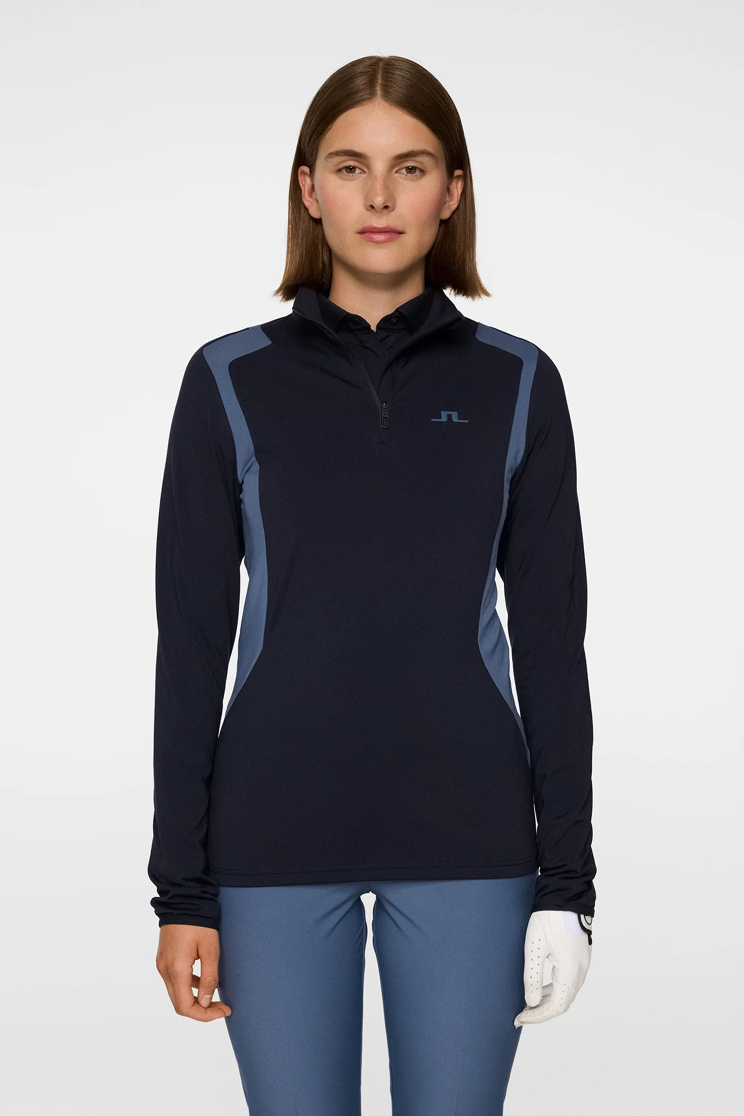 Mae Quarter Zip Mid Layer / JL Navy - Image 2