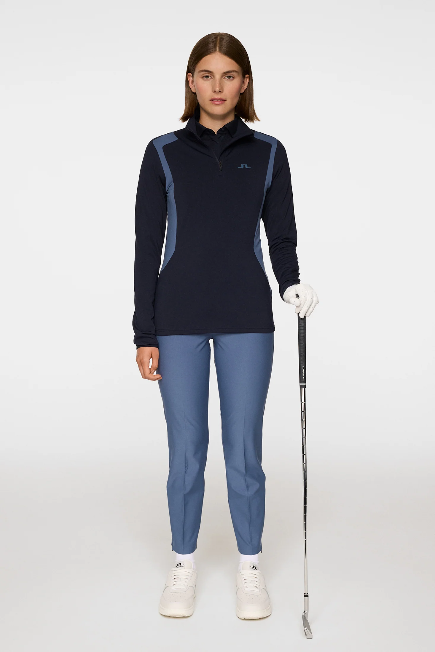 Mae Quarter Zip Mid Layer / JL Navy - Image 4