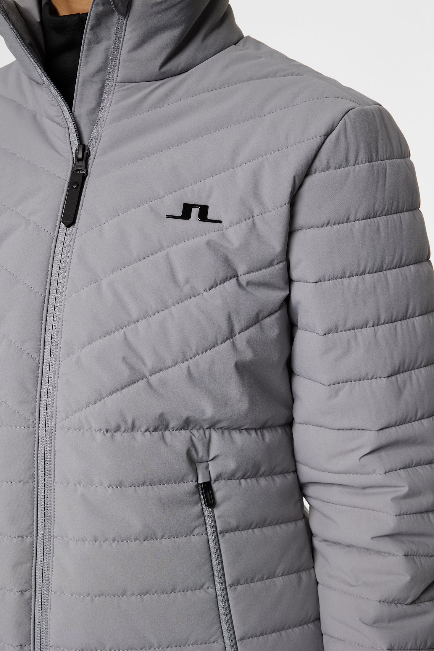 Marble Quilted Jacket / Night Owl - Image 6