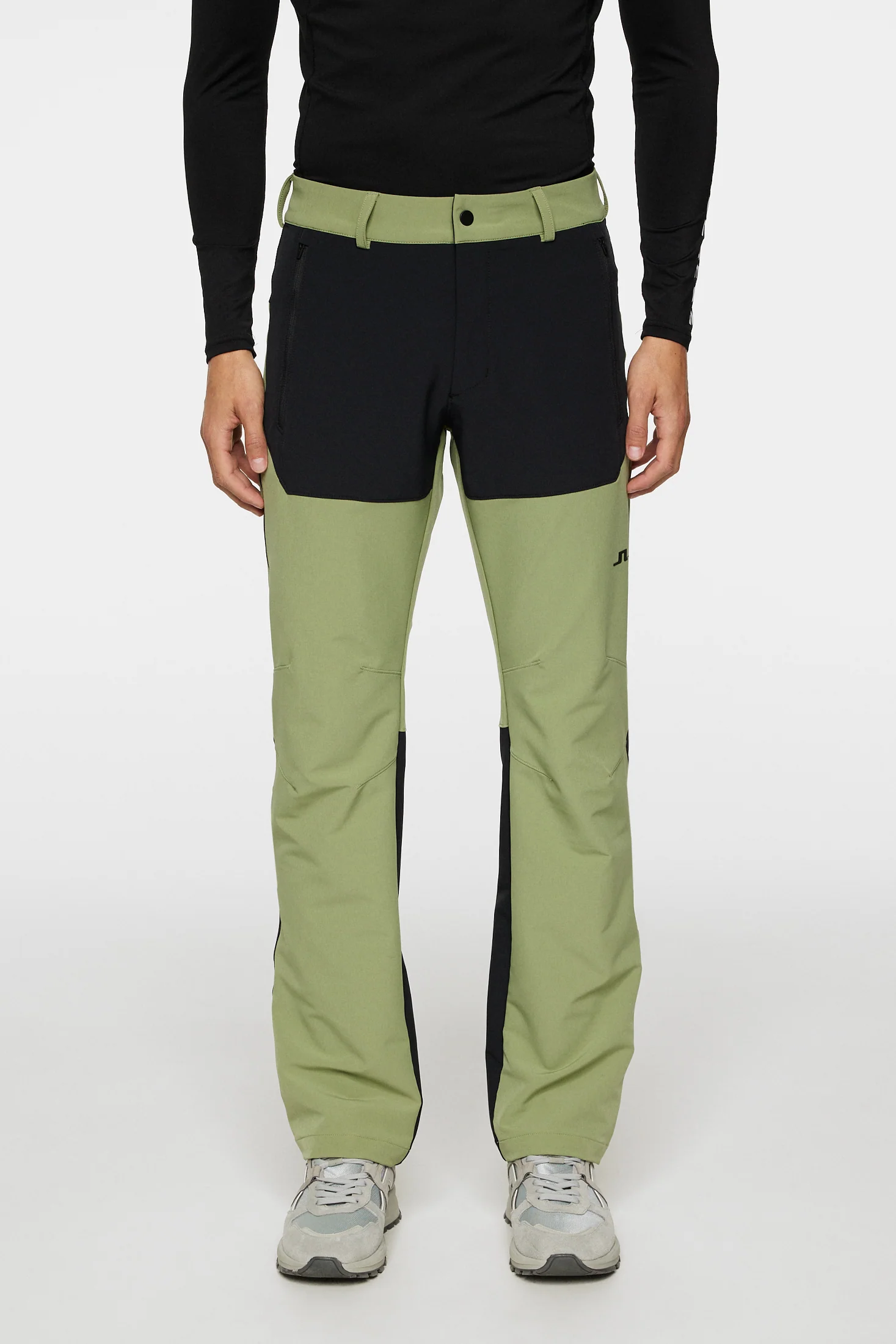 Marko Colour Block Pant / Oil Green - Image 2