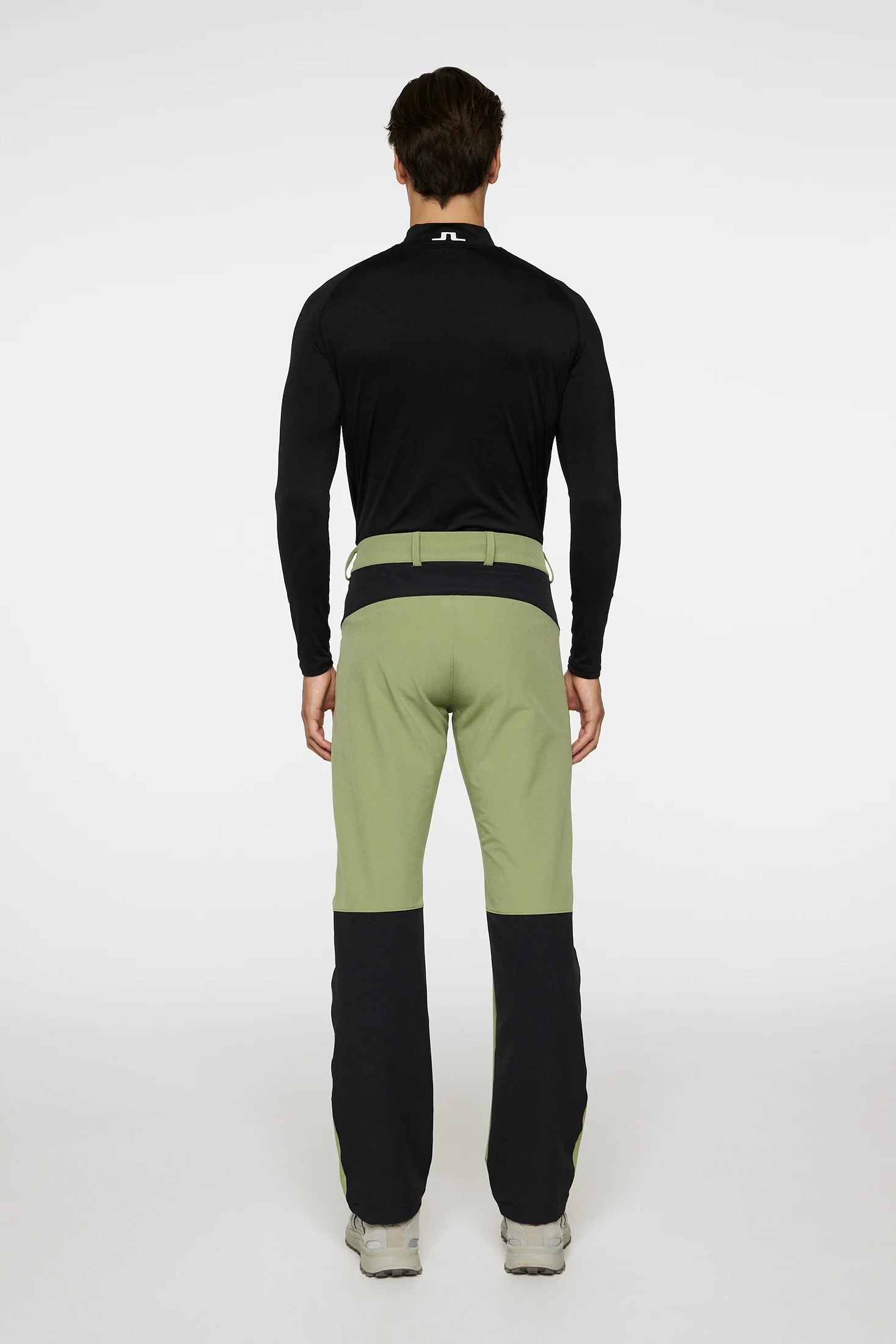 Marko Colour Block Pant / Oil Green - Image 3