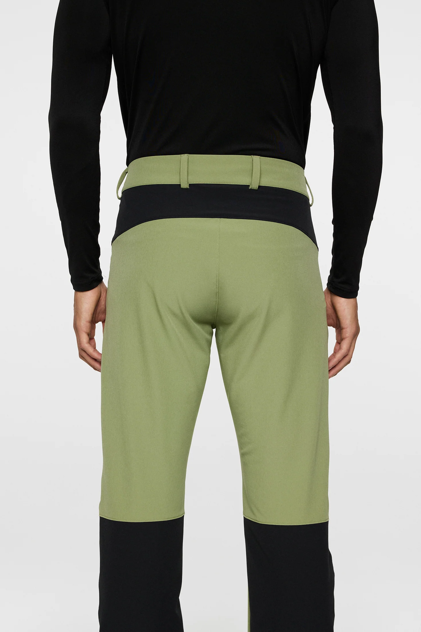 Marko Colour Block Pant / Oil Green - Image 6