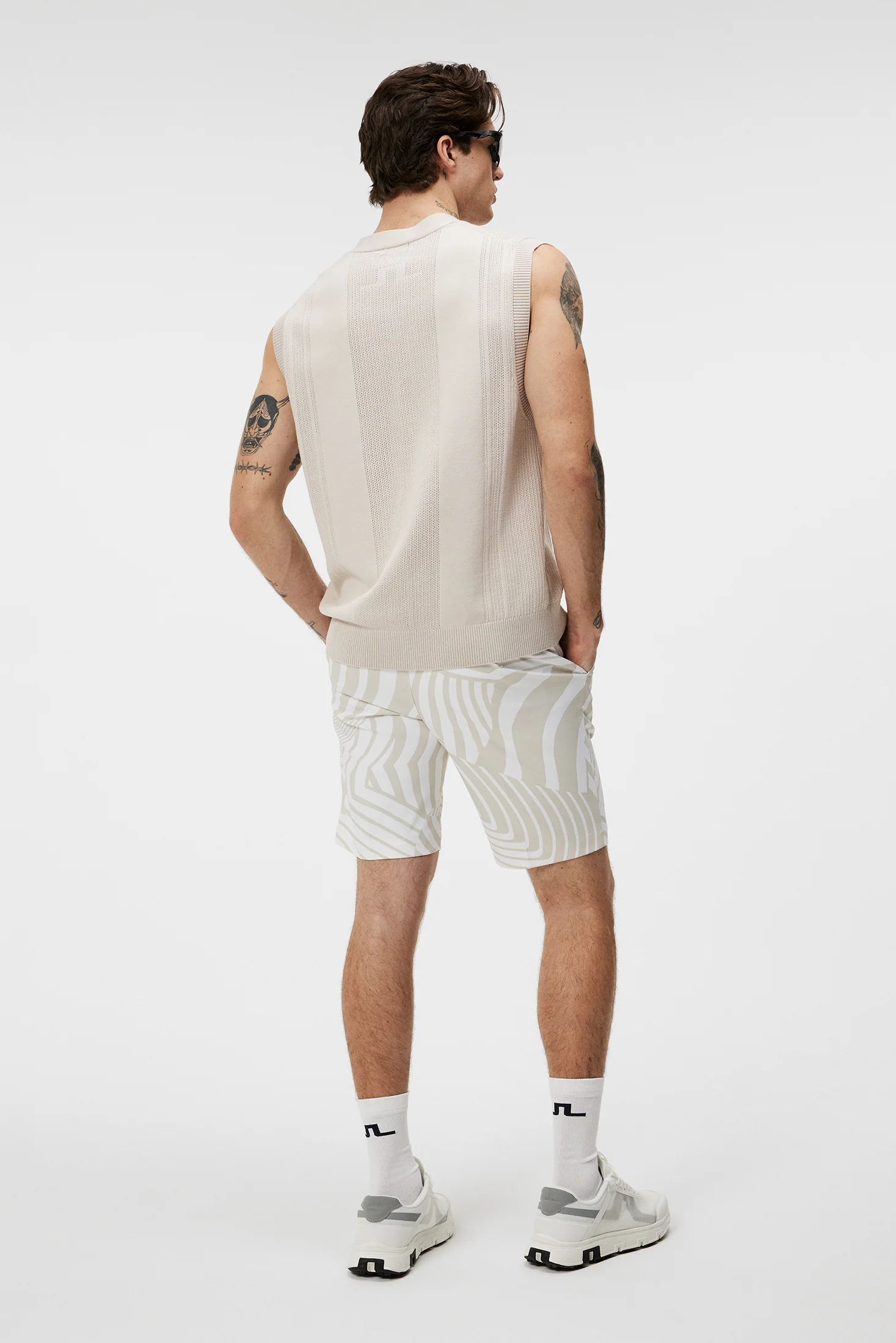 Markus Knitted Vest / Moonbeam - Image 3