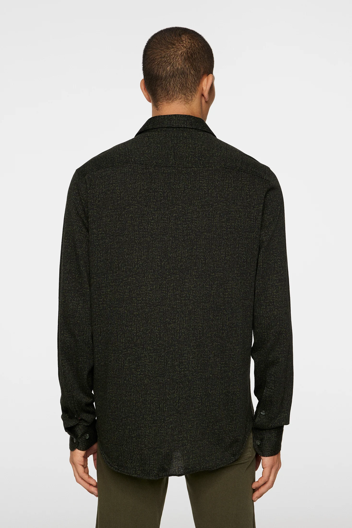 Marlon Jersey Shirt / Forest Green - Image 3