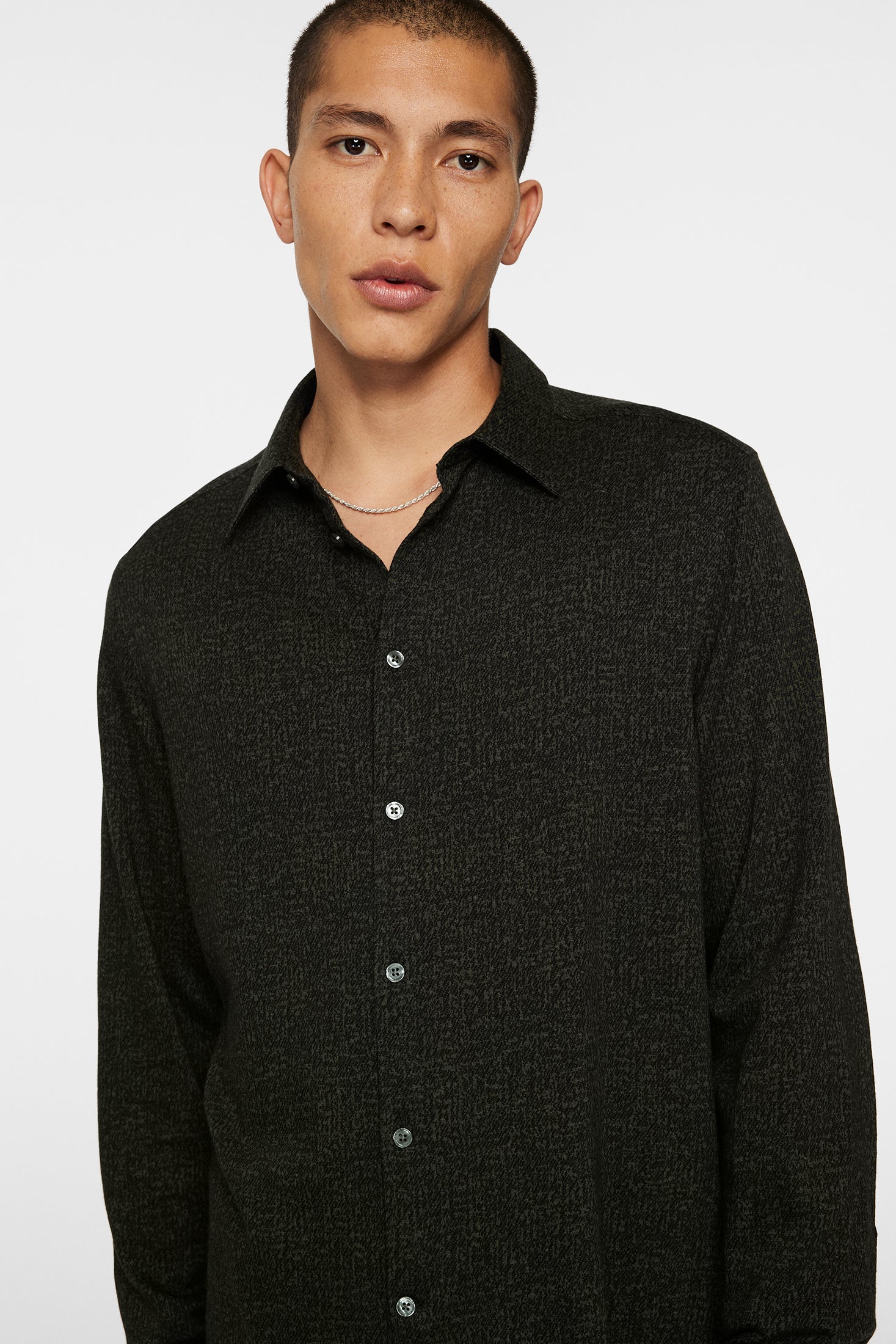 Marlon Jersey Shirt / Forest Green - Image 5