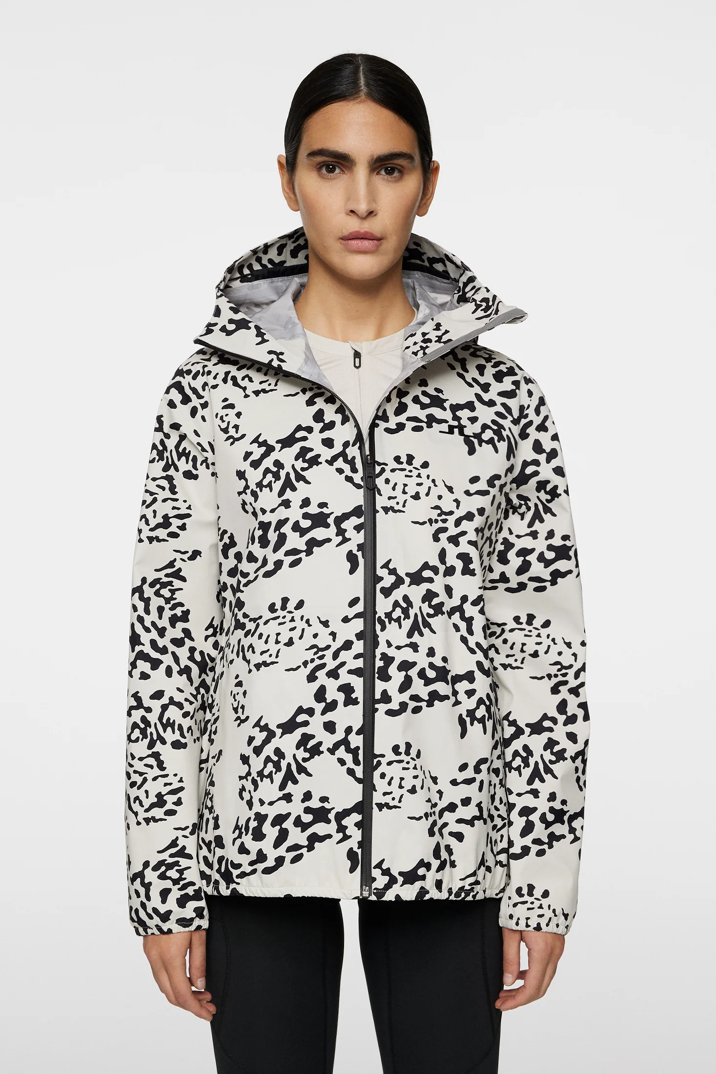 Martha Shell Jacket Printed / Snake Rock Moonbeam M - Image 2