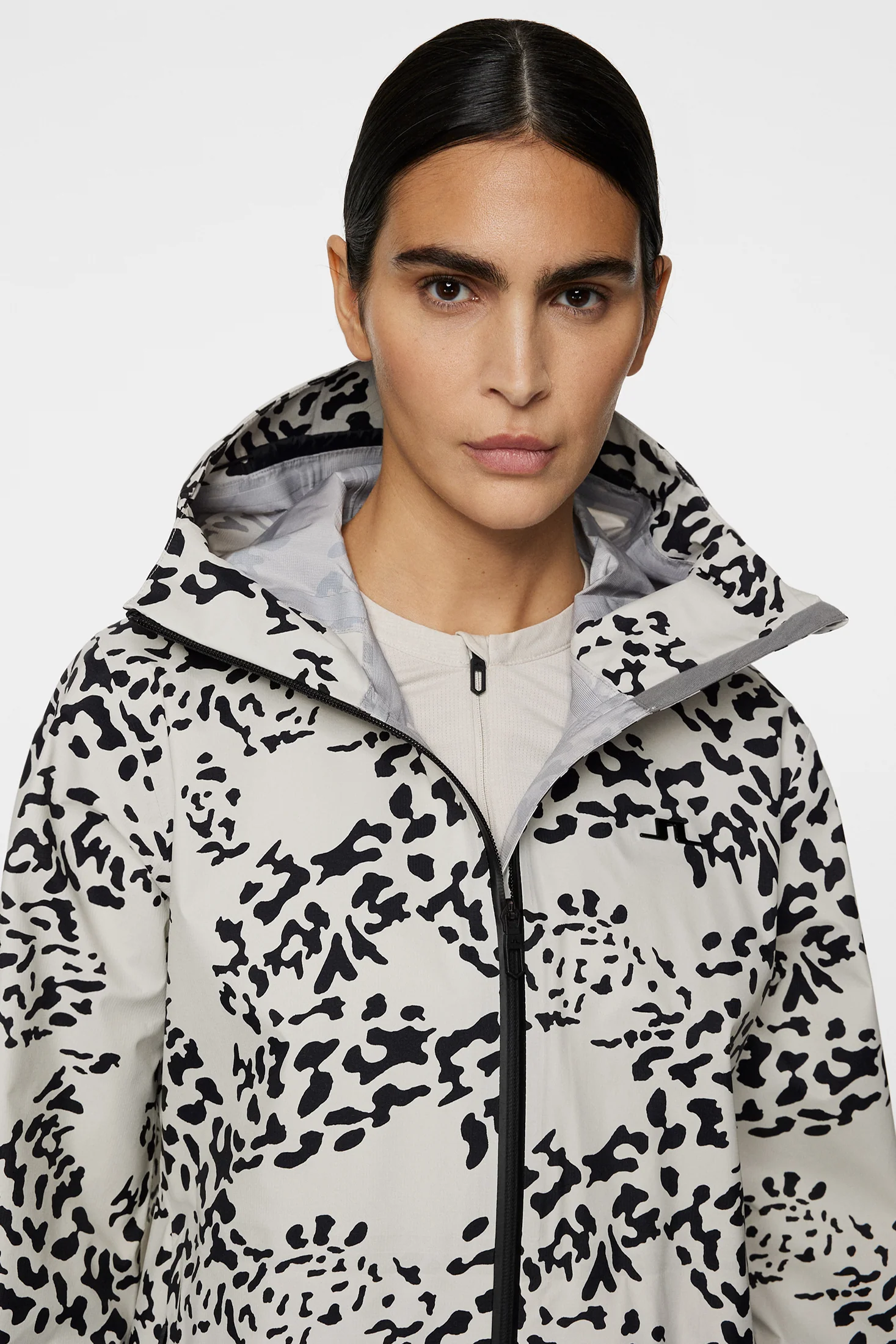 Martha Shell Jacket Printed / Snake Rock Moonbeam M - Image 5