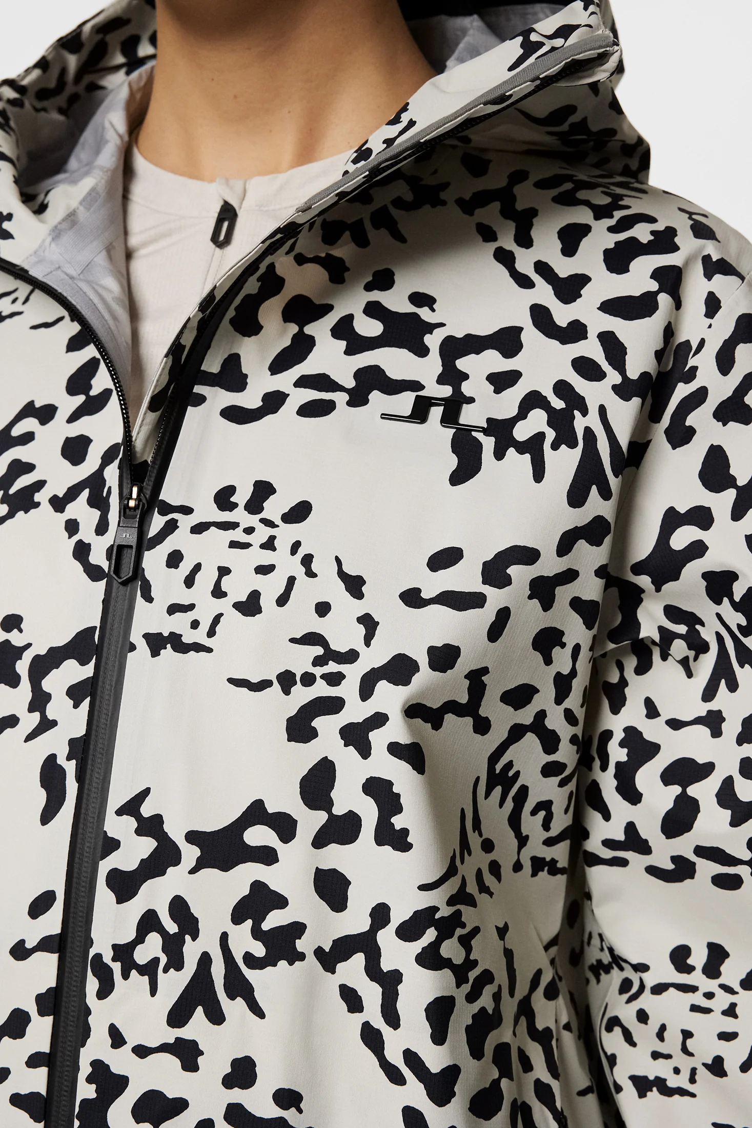 Martha Shell Jacket Printed / Snake Rock Moonbeam M - Image 6