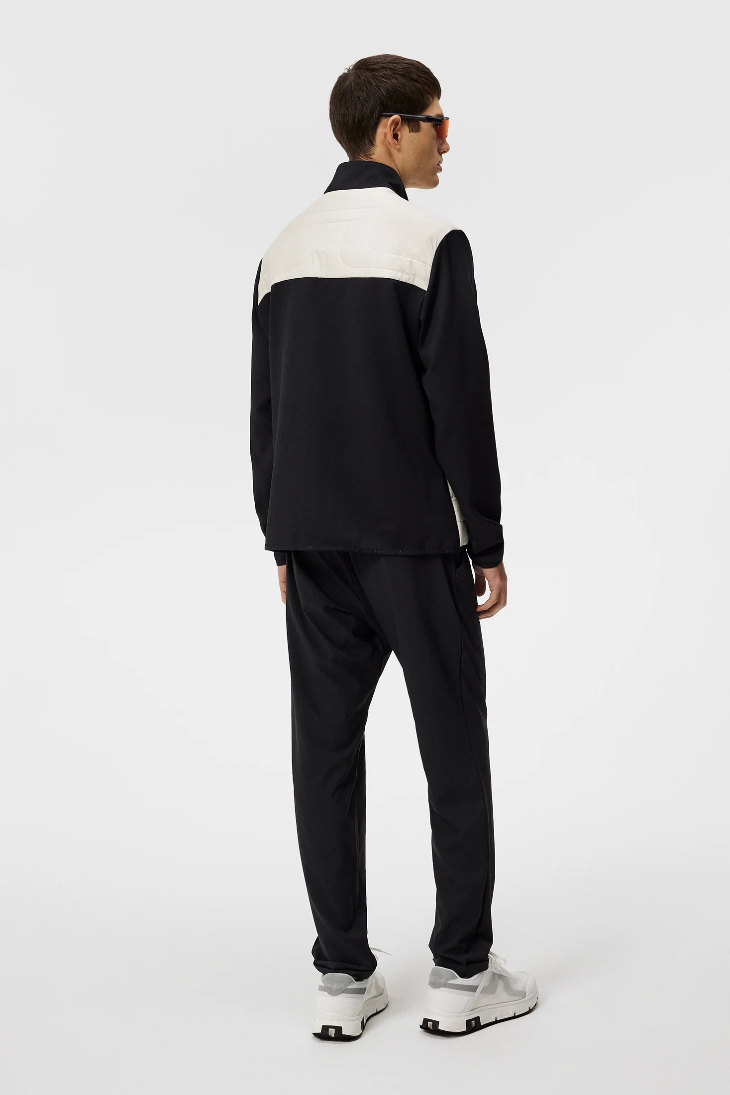 Martino Quilt Hybrid Jacket / Almond Milk - Image 4