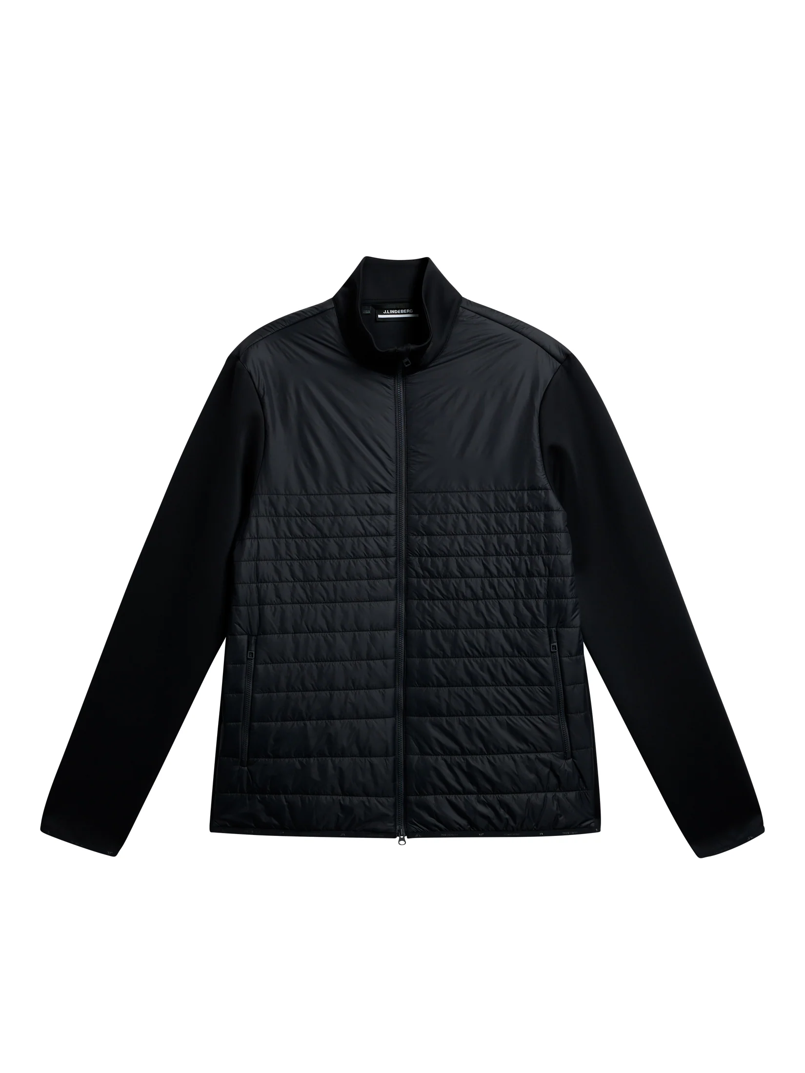 Martino Quilt Hybrid Jacket / Black
