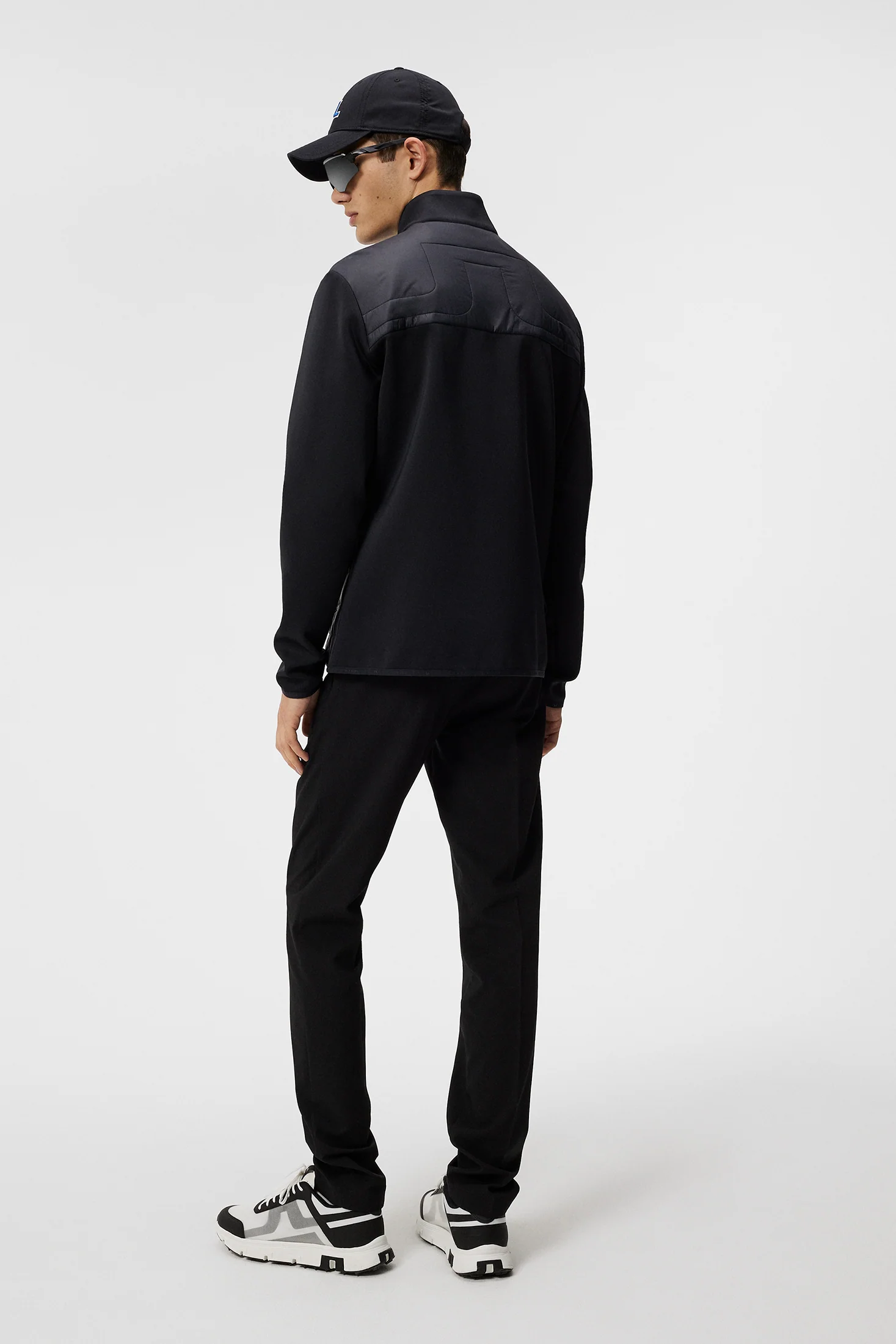 Martino Quilt Hybrid Jacket / Black - Image 4