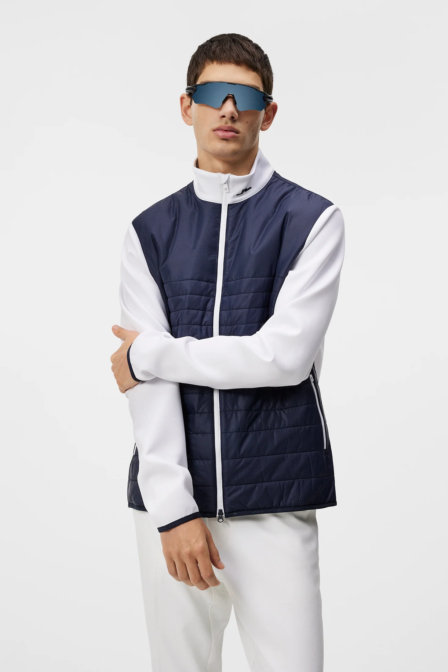 Martino Quilt Hybrid Jacket / JL Navy - Image 3