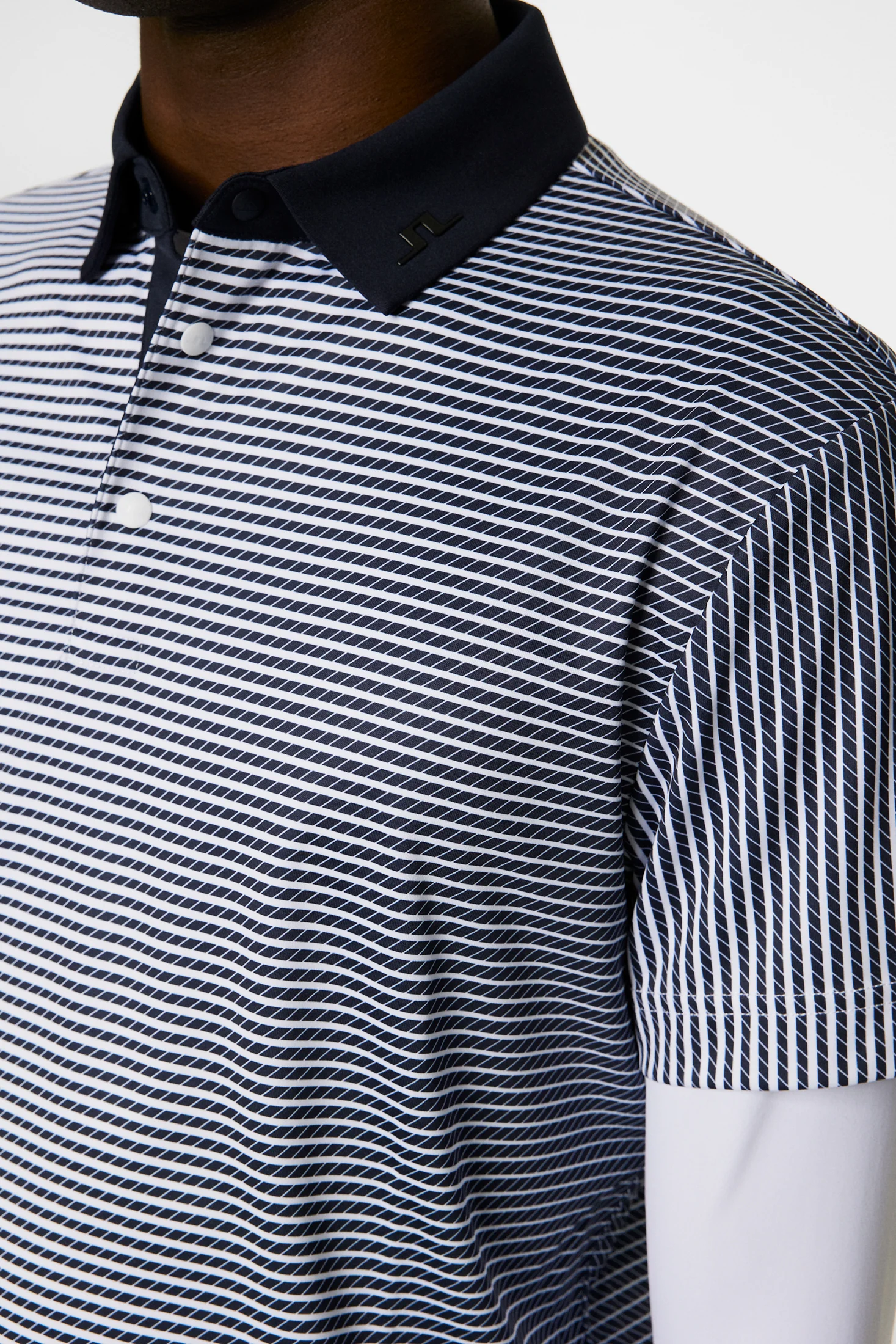 Marvin Stripe Polo / White - Image 7