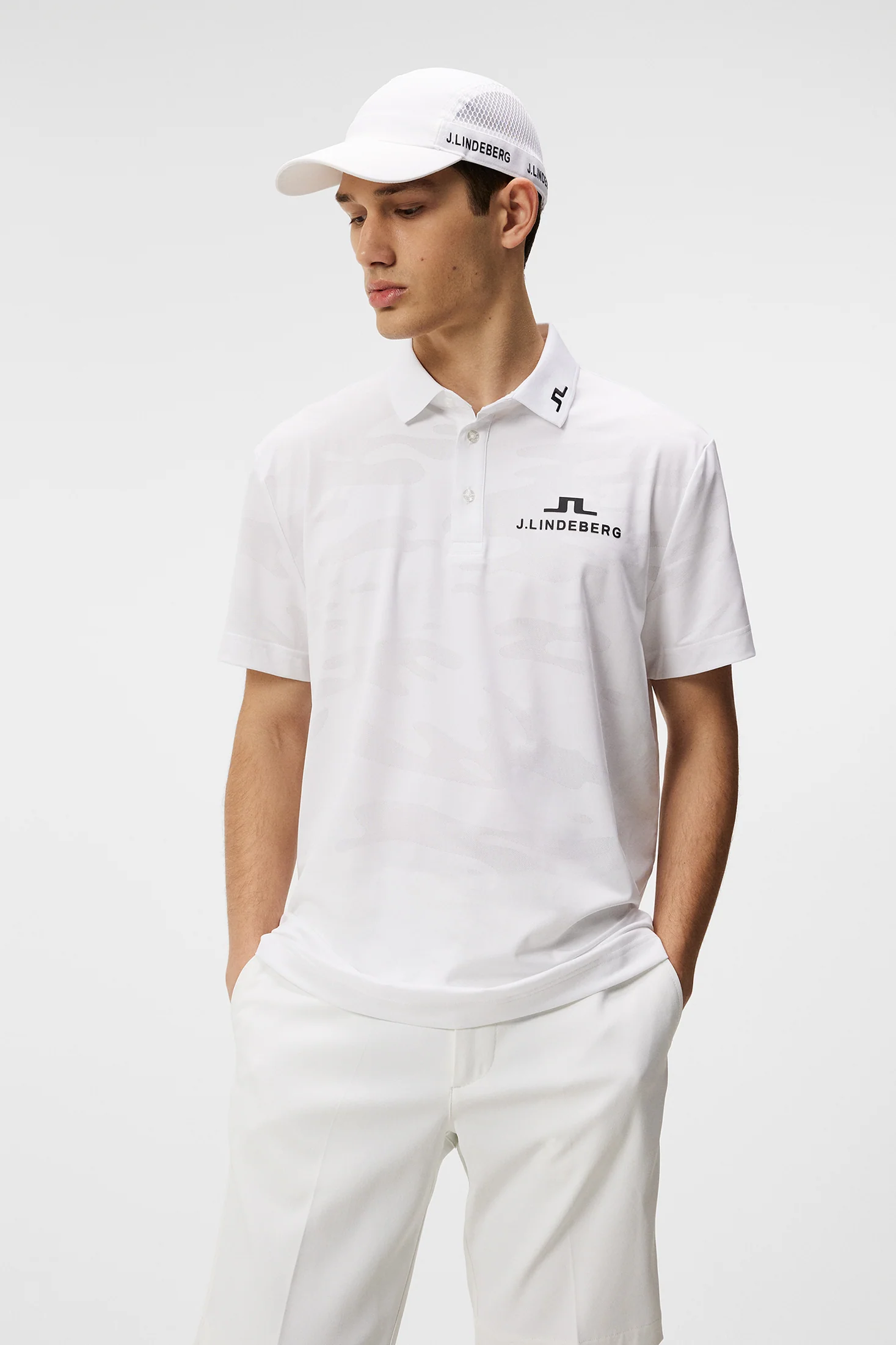 Mat Tour Golf Polo / White - Image 2