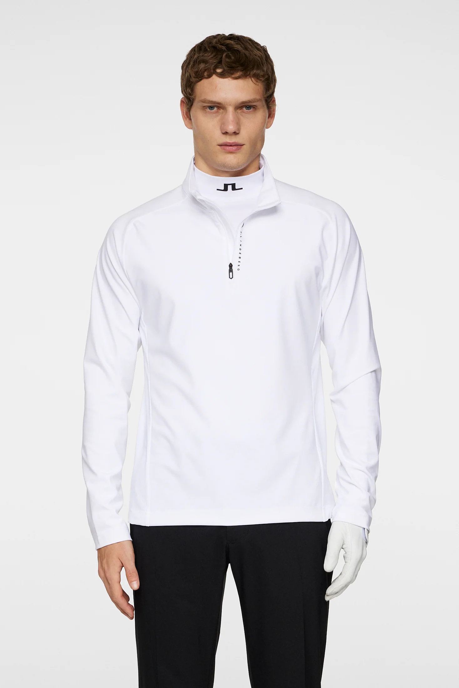 Mathias Zip Mid Layer / White - Image 2