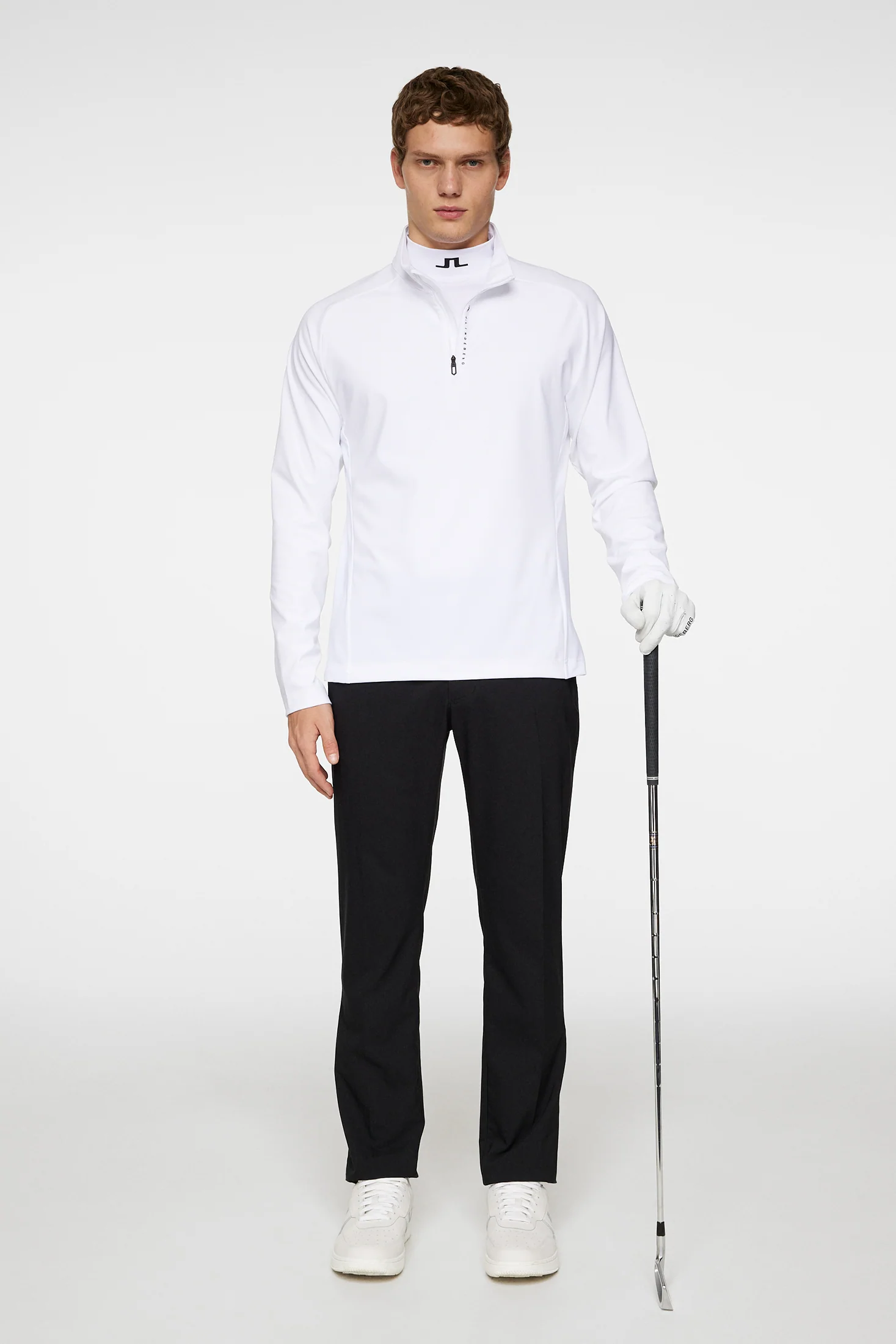Mathias Zip Mid Layer / White - Image 4